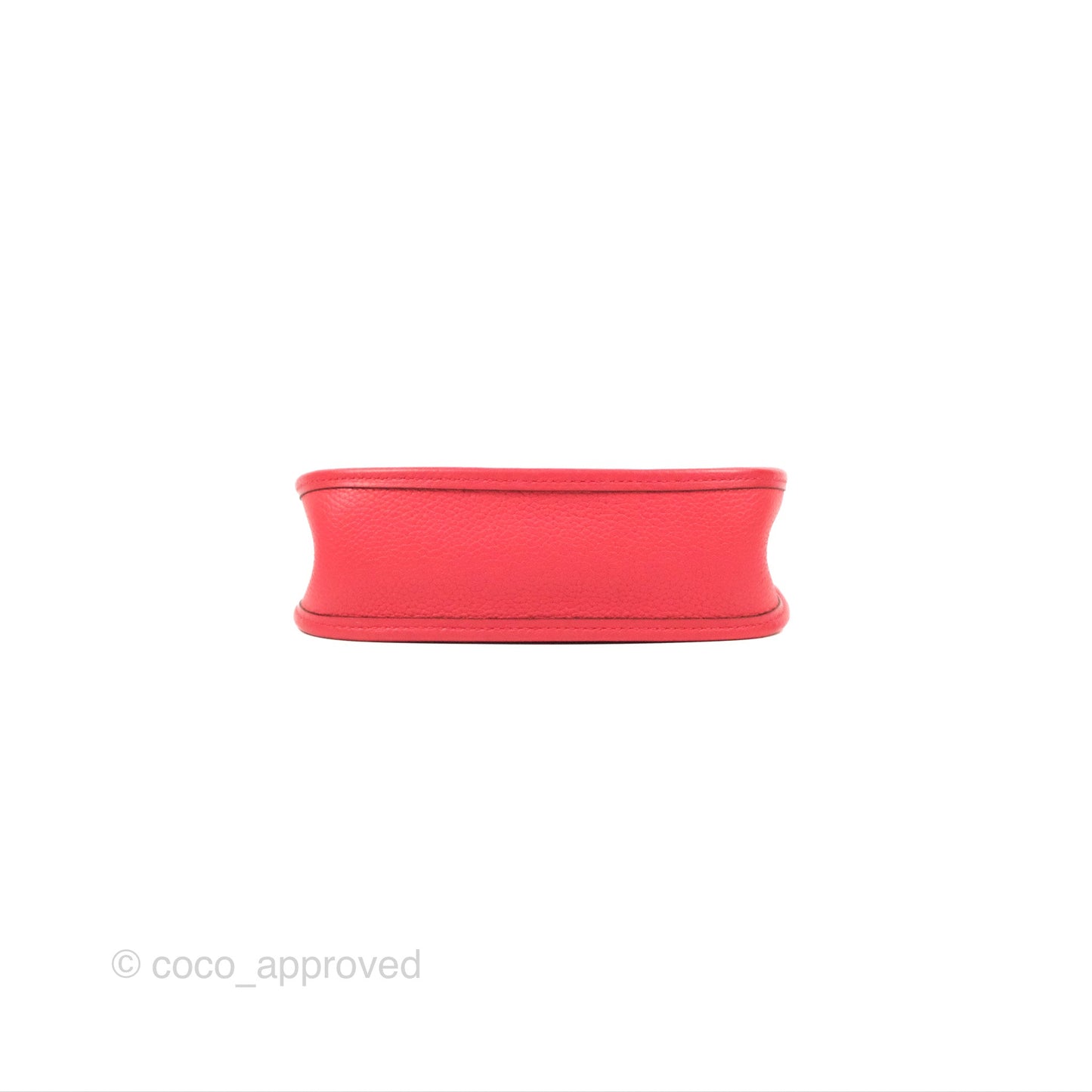 Hermès Mini Evelyne 16 Bougainvillier/ Rouge Pivoine TM Palladium Hardware
