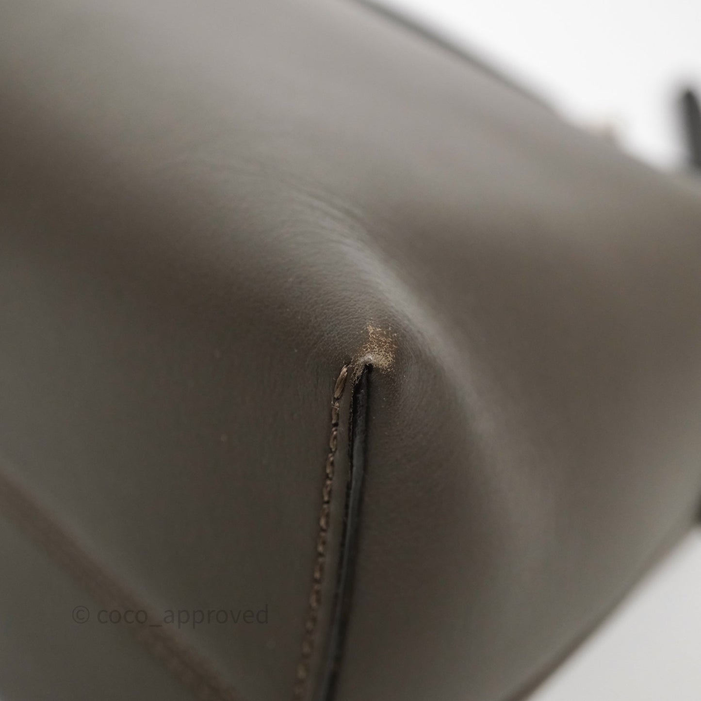 Fendi By The Way Medium Leather Satchel Dark Grey Bag