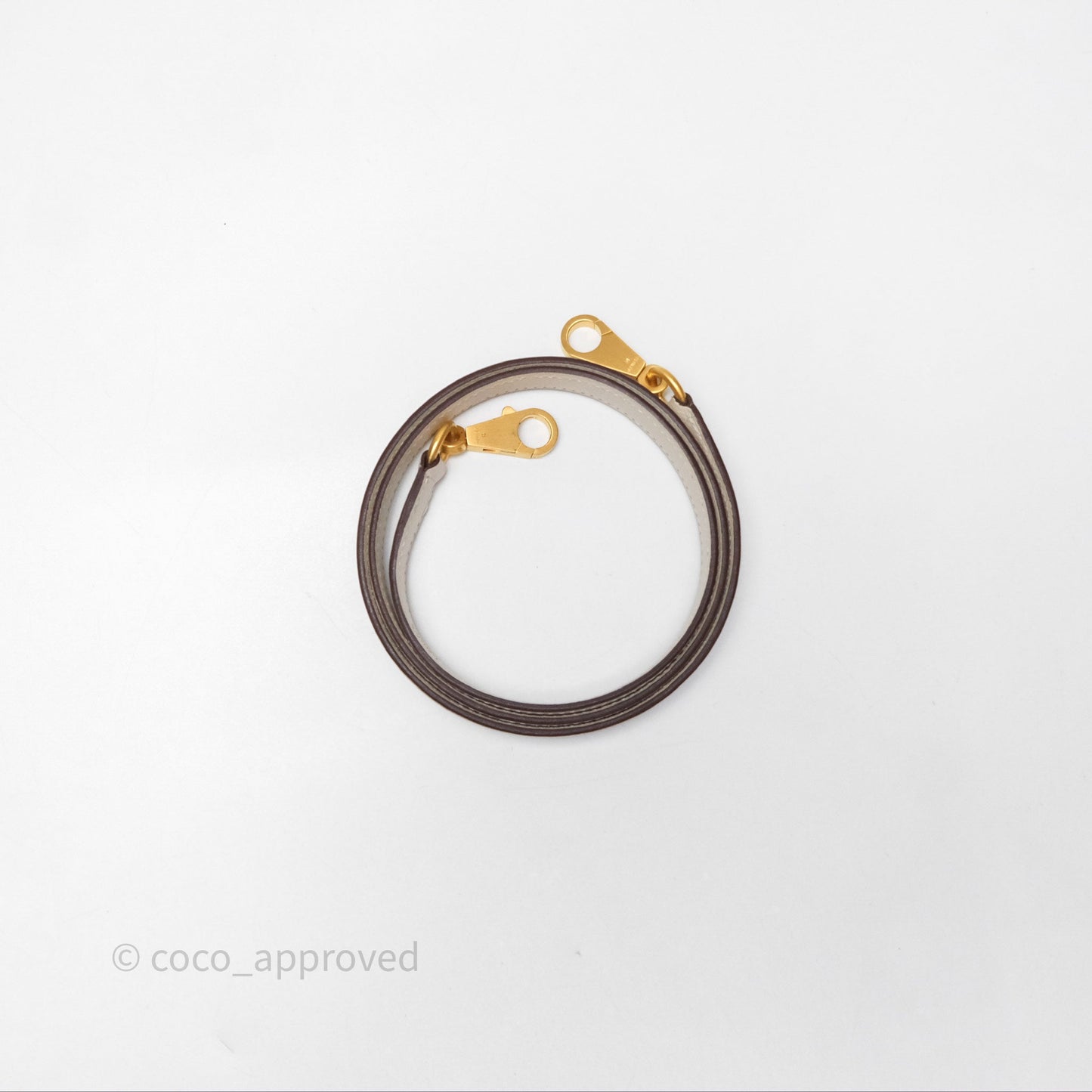 Hermès HSS Sellier Kelly 28 Craie 10 / Amber 9D Epsom Brushed Gold Hardware