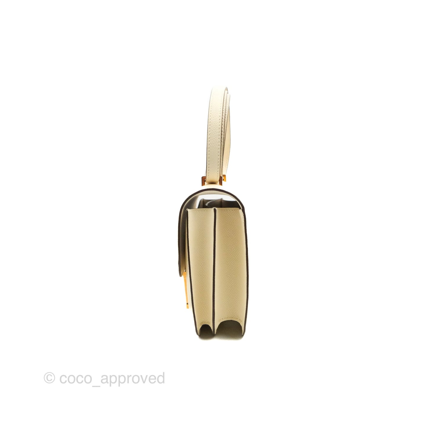 Hermès Constance Mini 18cm Nata Epsom Rose Gold Hardware