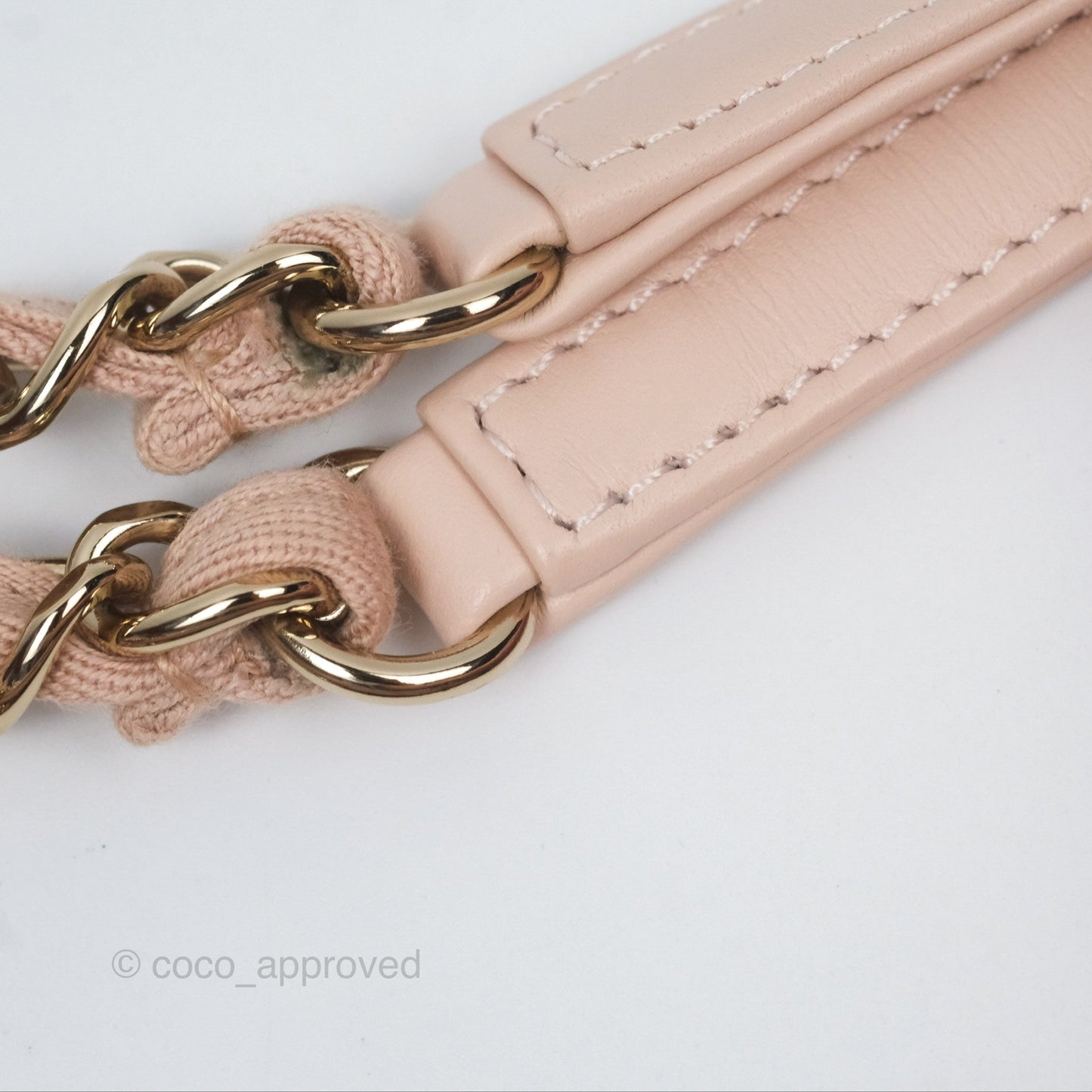 Chanel Medium Deauville Pink Canvas Gold Hardware