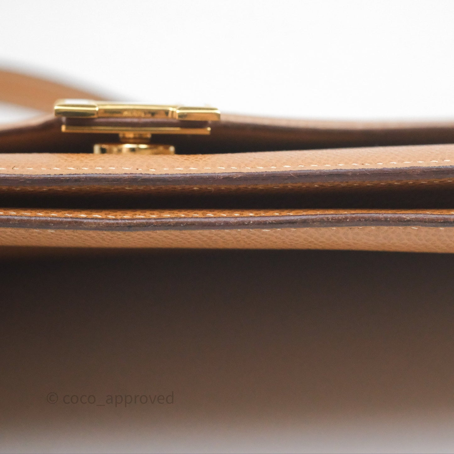 Hermès Vintage Lydie Gold Bag Gold Hardware