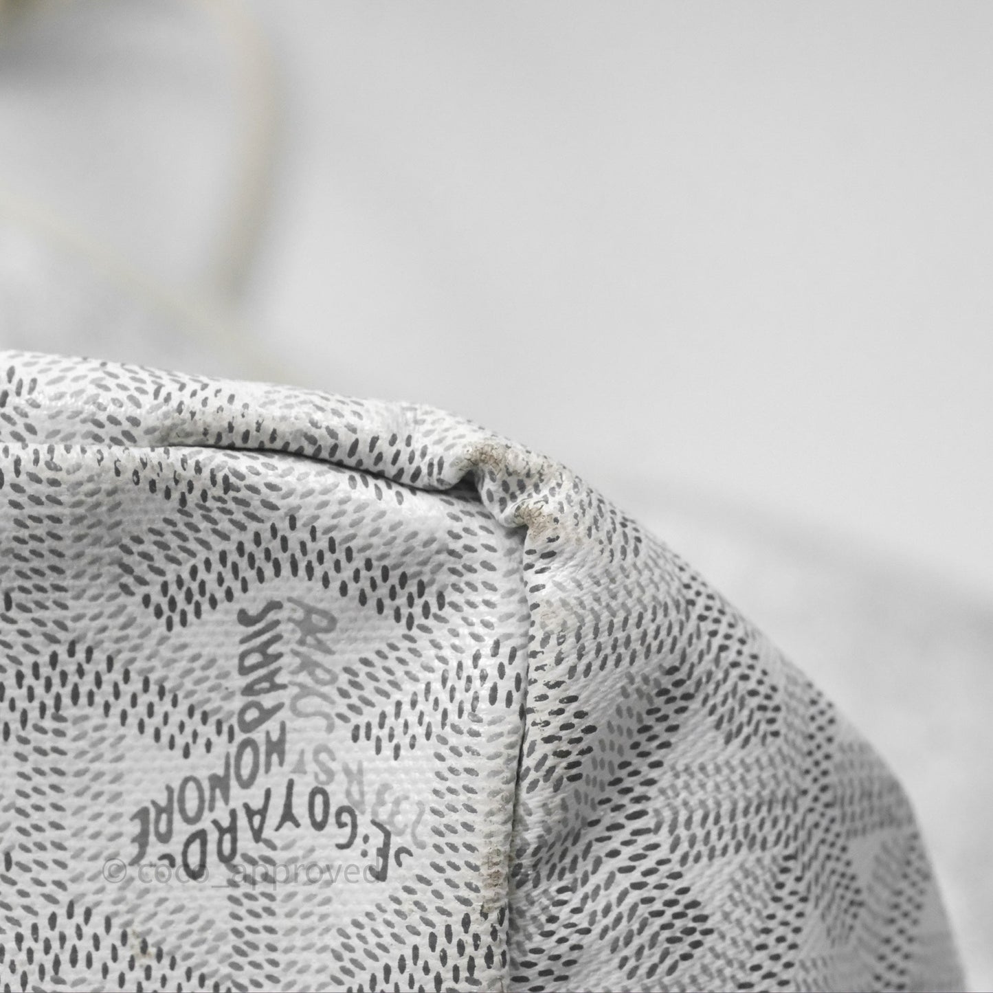 Goyard Saint Louis Tote Bag GM Blanc White
