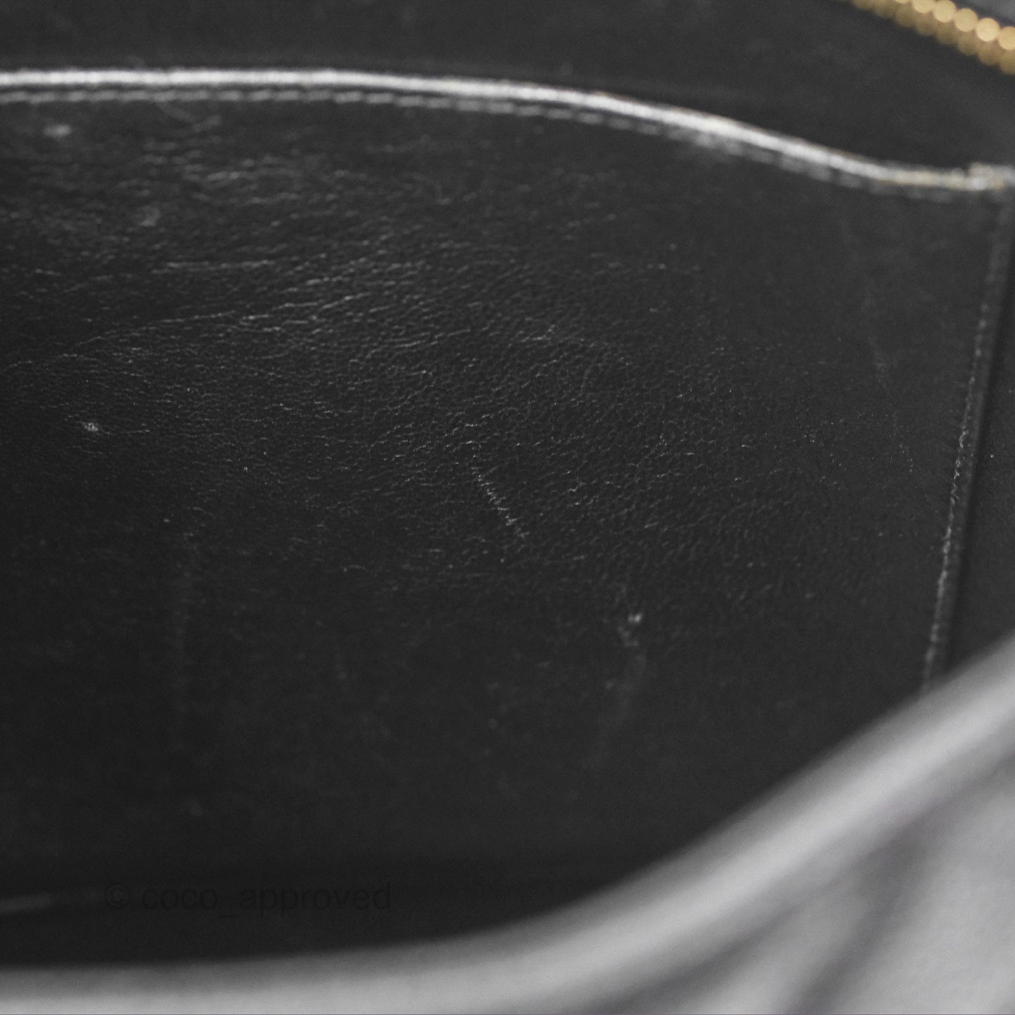 Chanel Vintage Medallion CC Black Caviar Tote Bag Gold Hardware