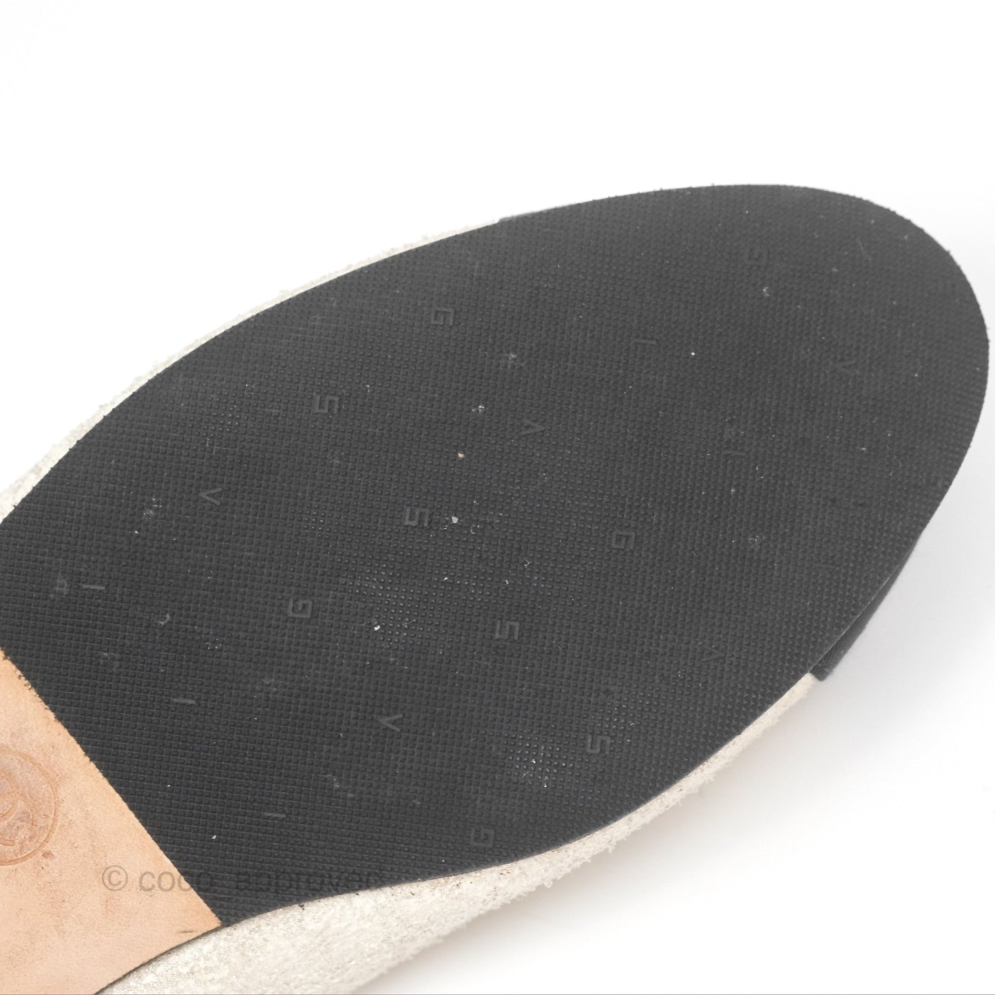 Chanel Ballerina Flats Glitter Ivory Black Size 39