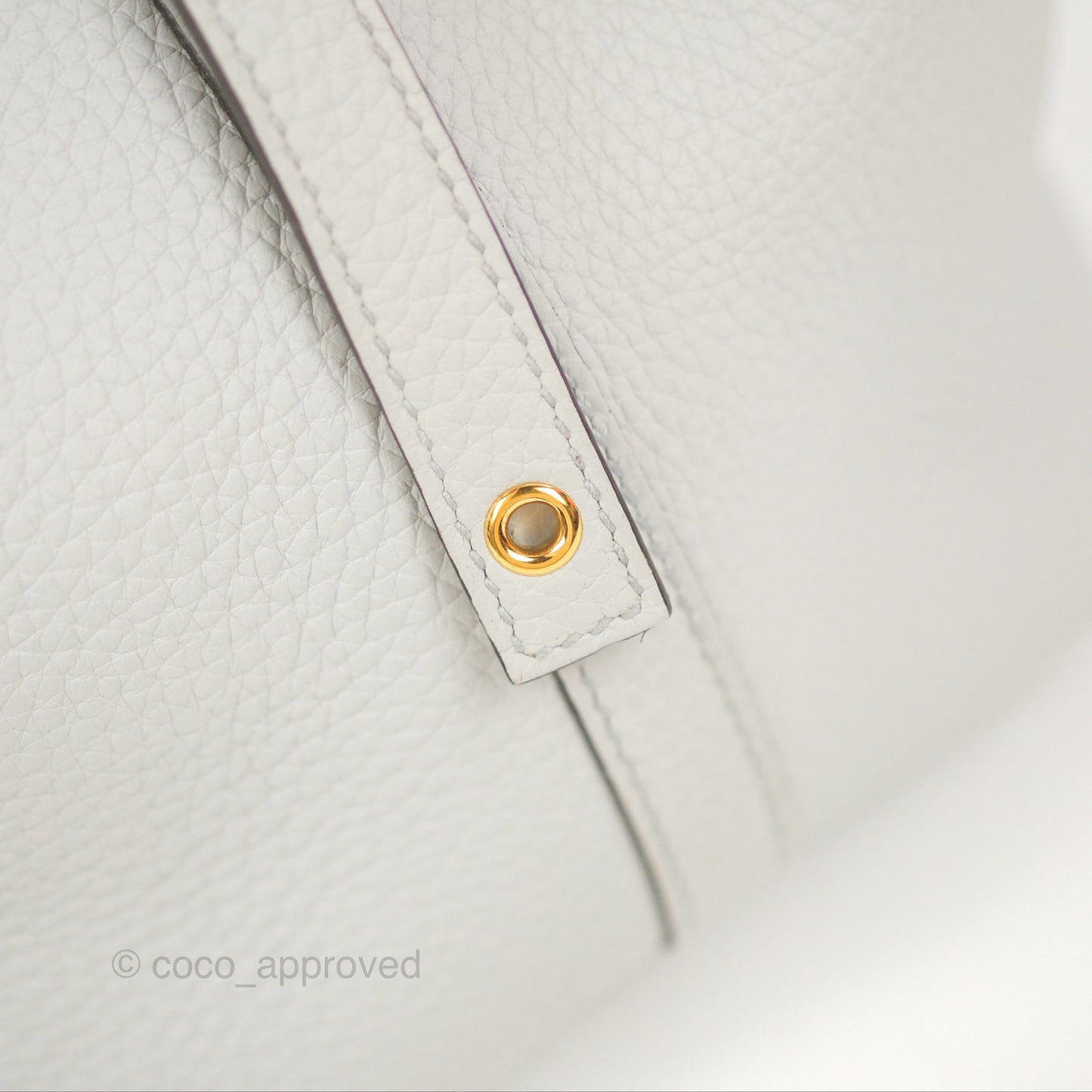 Hermès Picotin 18 Blue Pale Clemence Gold Hardware