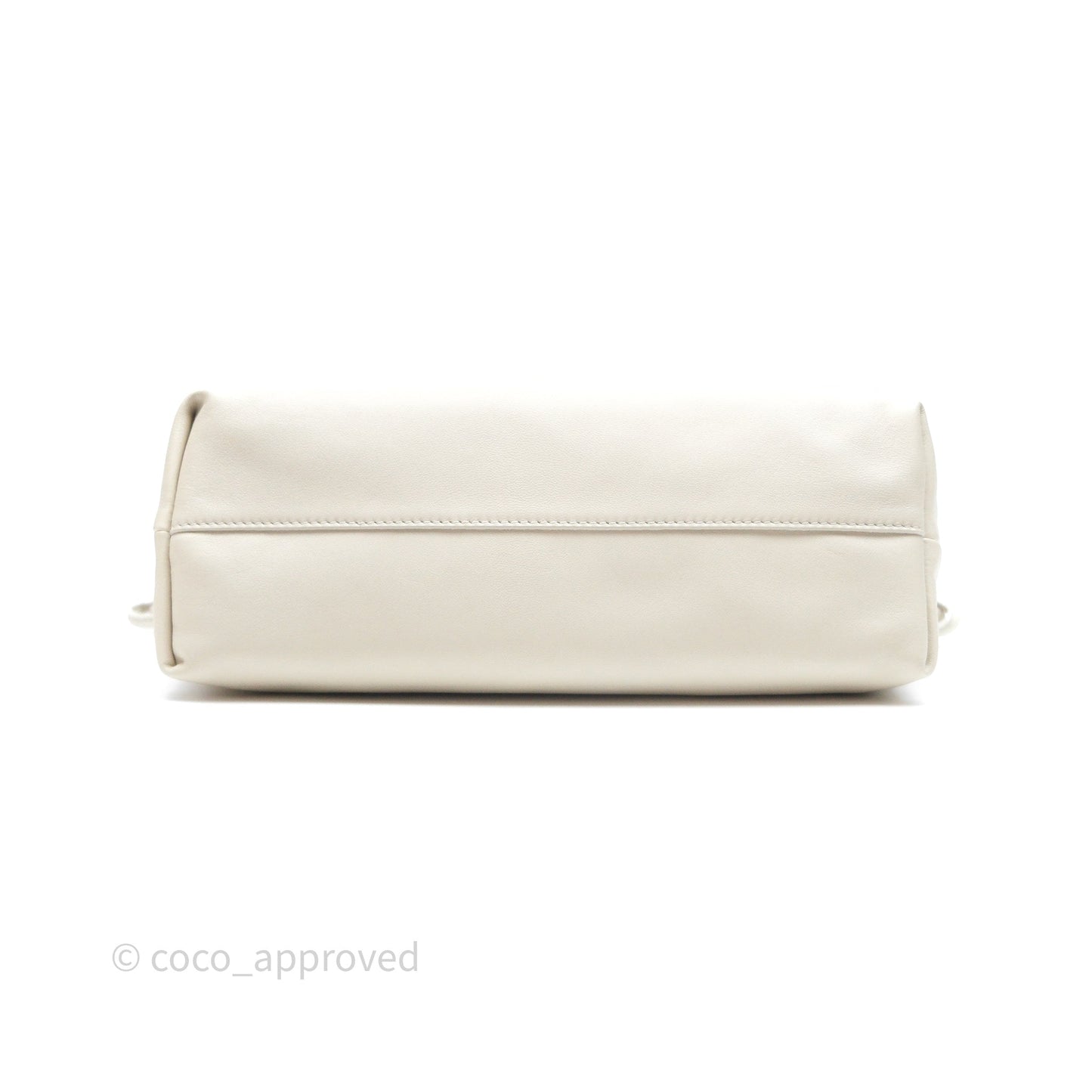 Loewe Medium Flamenco Purse in Mellow Nappa Lambskin Sea Salt
