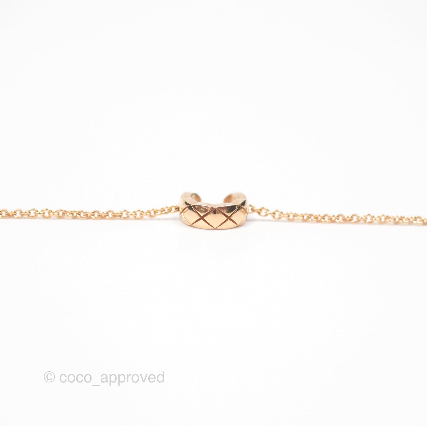 Chanel Coco Crush Bracelet 18K Beige Gold