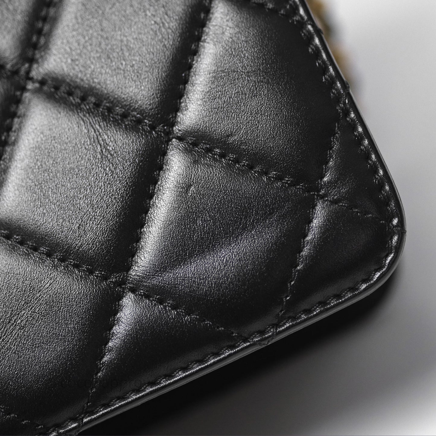Chanel Quilted Mini Perfect Fit Adjustable Black Calfskin Gold Hardware