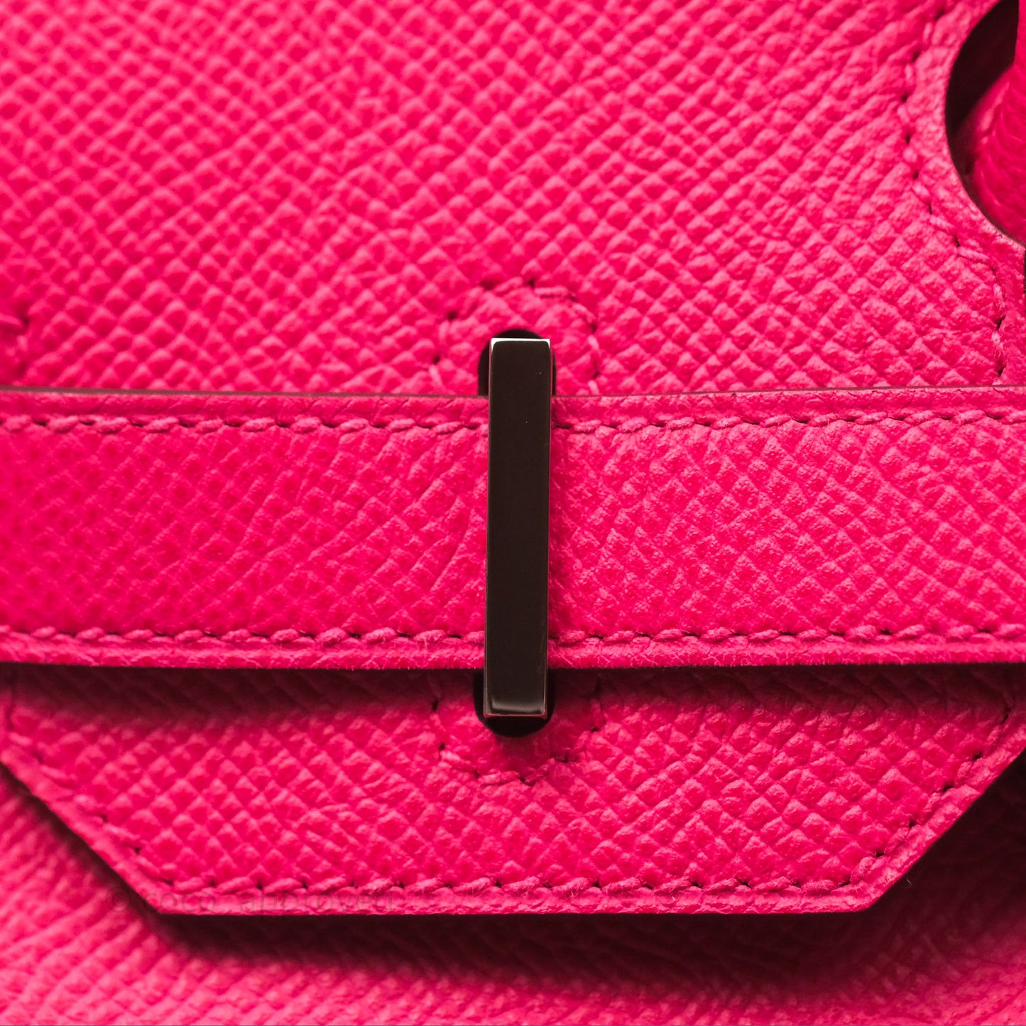 Hermès Birkin 30 Framboise 90 Epsom Palladium Hardware