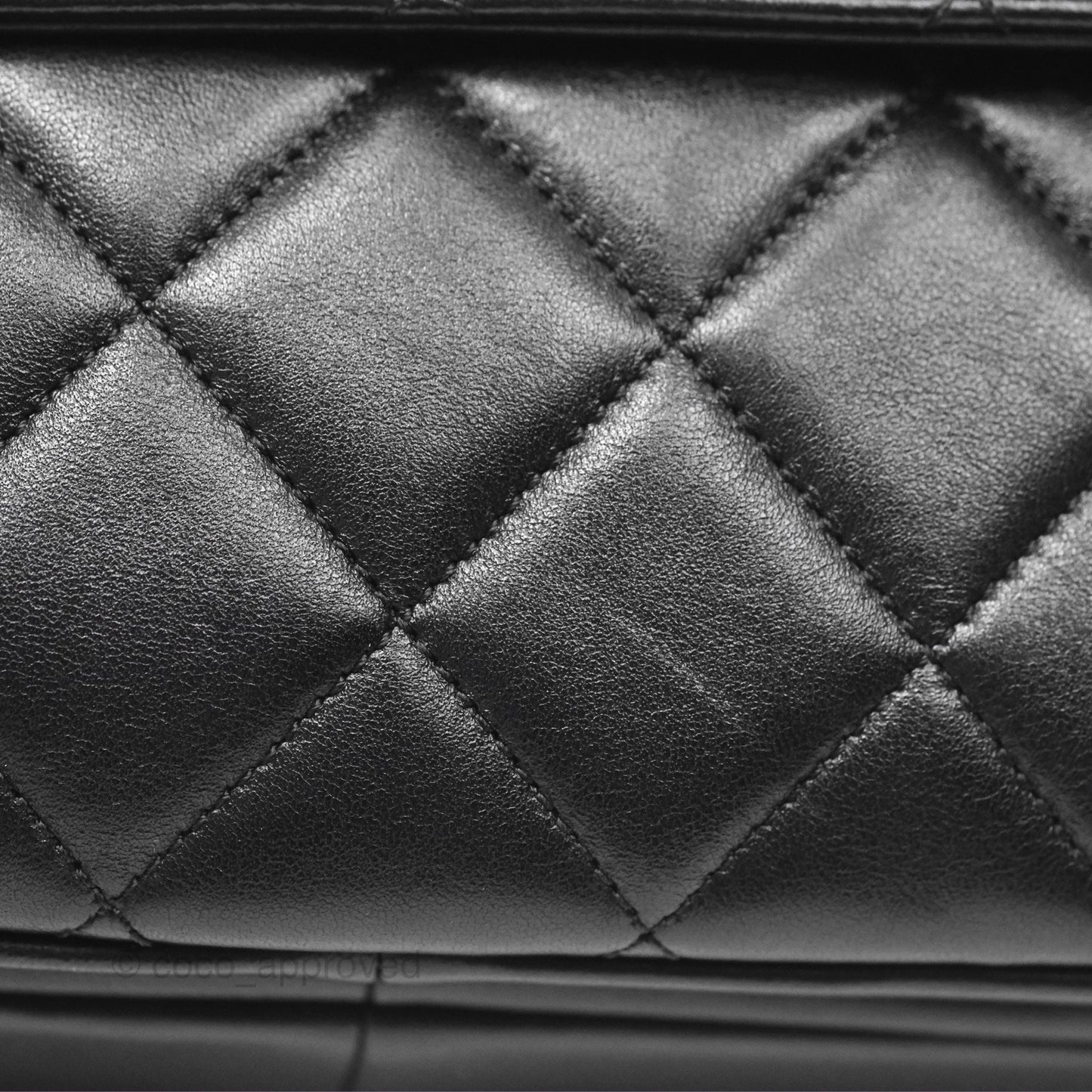 Chanel Small Trendy CC Black Lambskin Gold Hardware