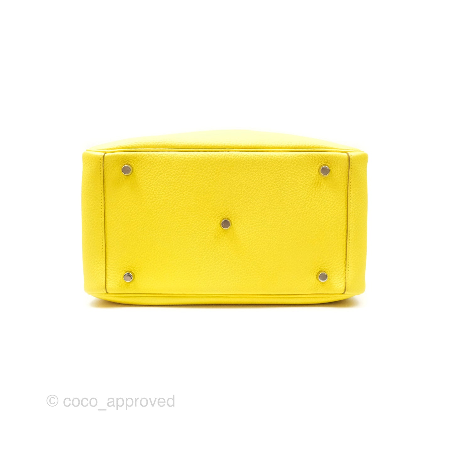 Hermès Lindy 30 Celemence Lime 9R Palladium Hardware