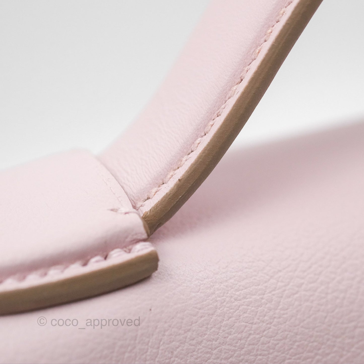 Hermès 24/24 21 Mini Mauve Pale Evercolor/Swift Palladium Hardware