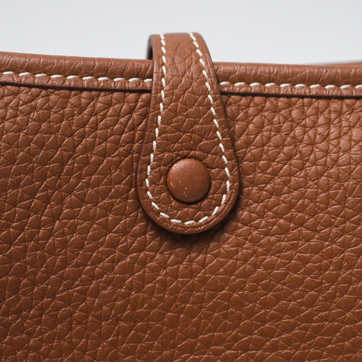 Hermès Mini Evelyne 16 Amazone Gold 37 Clemence Gold Hardware