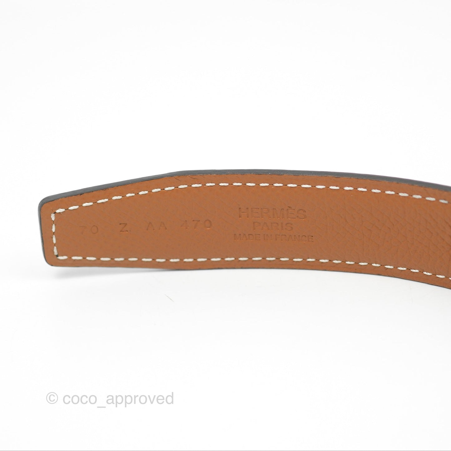Escale Belt Buckle & Reversible Leather Strap