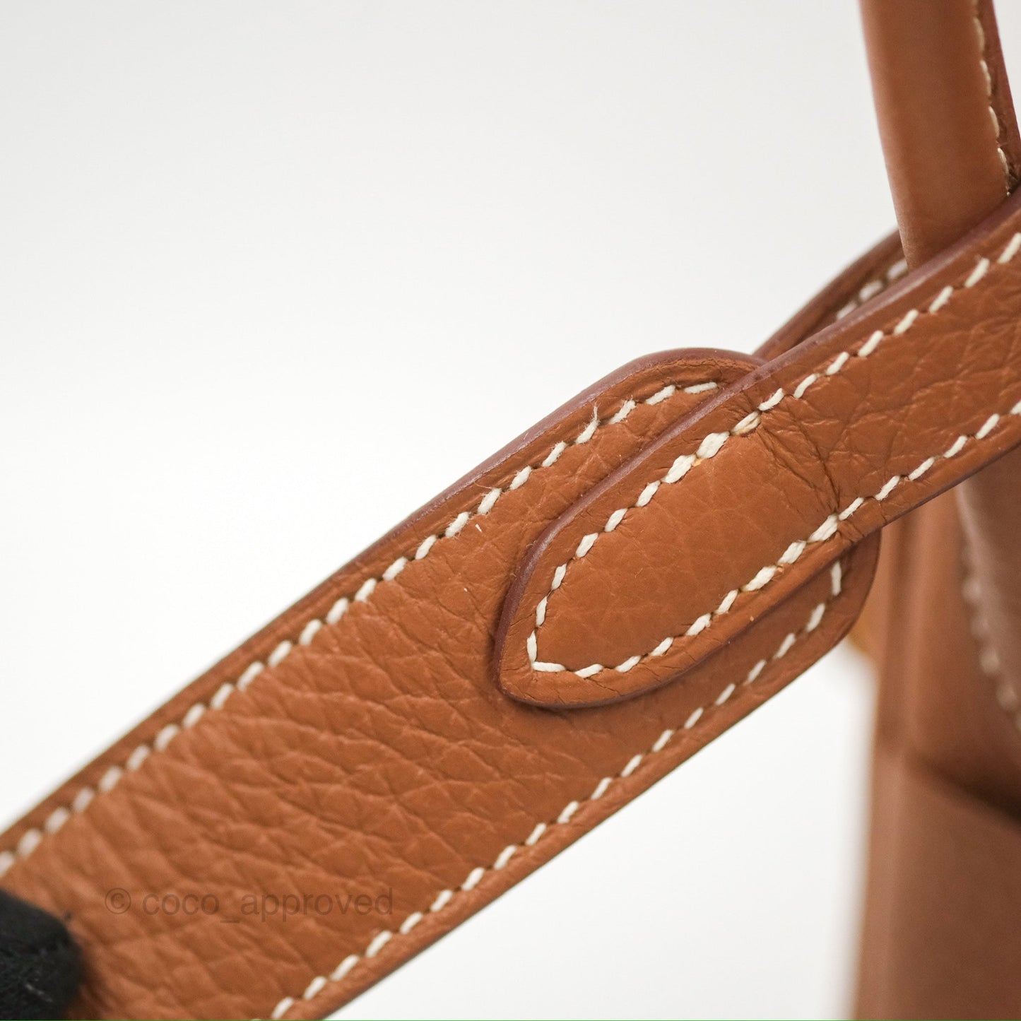 Hermès Mini Lindy 20 Gold Clemence Gold Hardware