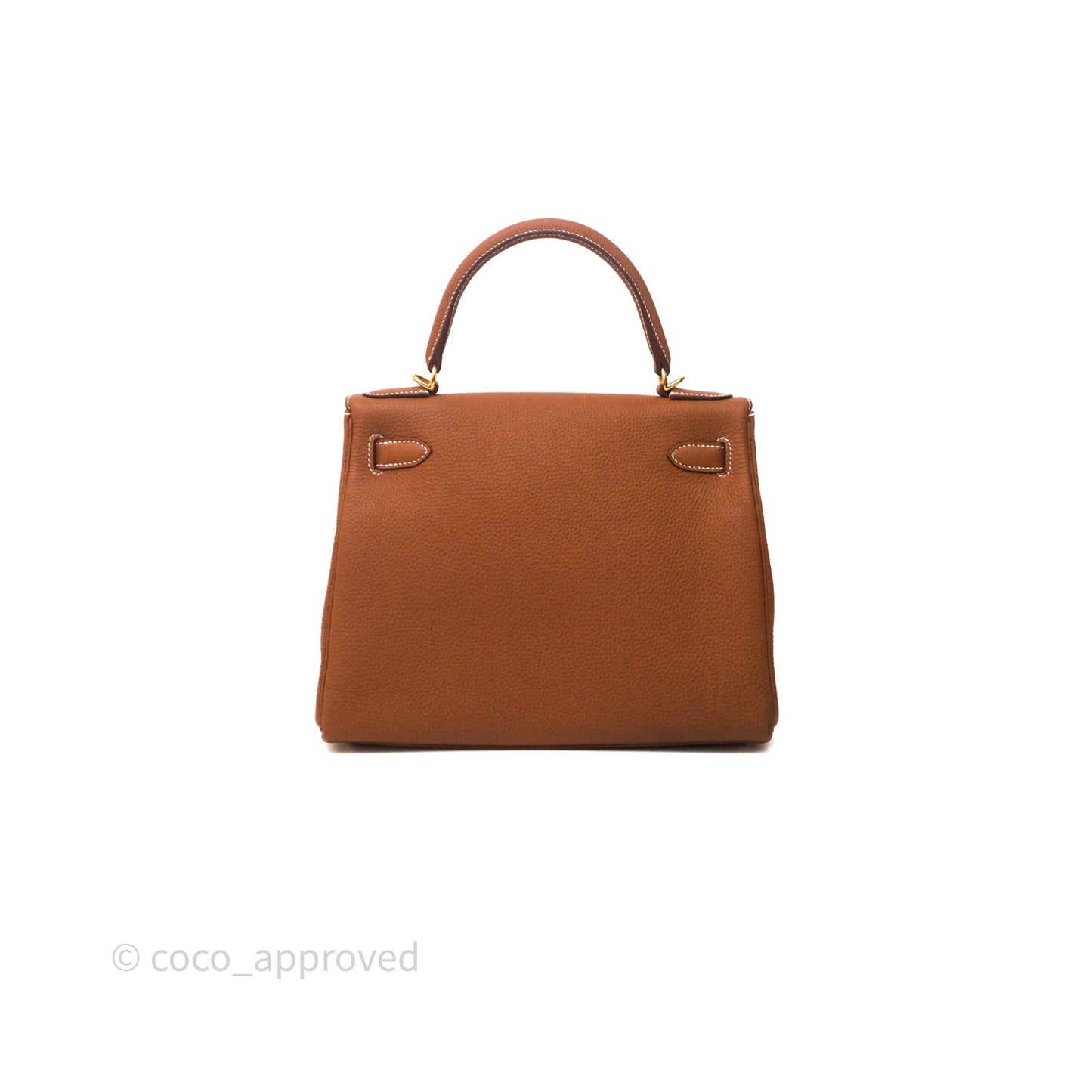 Hermes Kelly 28 Gold Togo Gold Hardware