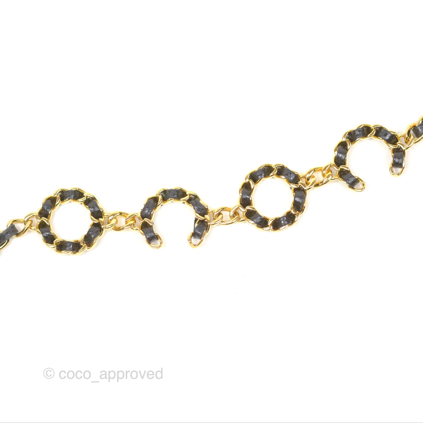 Chanel Miss Coco Clutch With Chain Quilted Black Caviar Gold Hardware