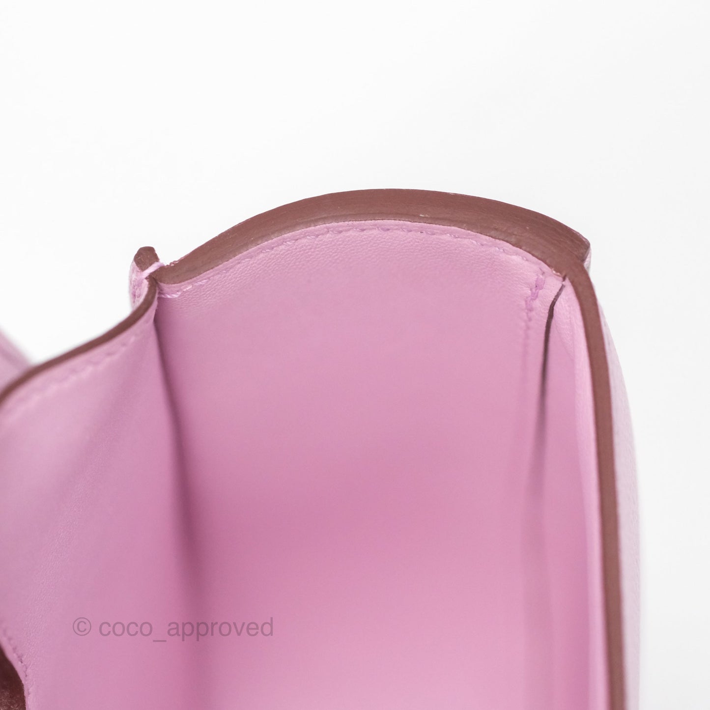 Hermès Della Cavalleria Mini Bag Mauve Sylvestre X9 Epsom Palladium Hardware