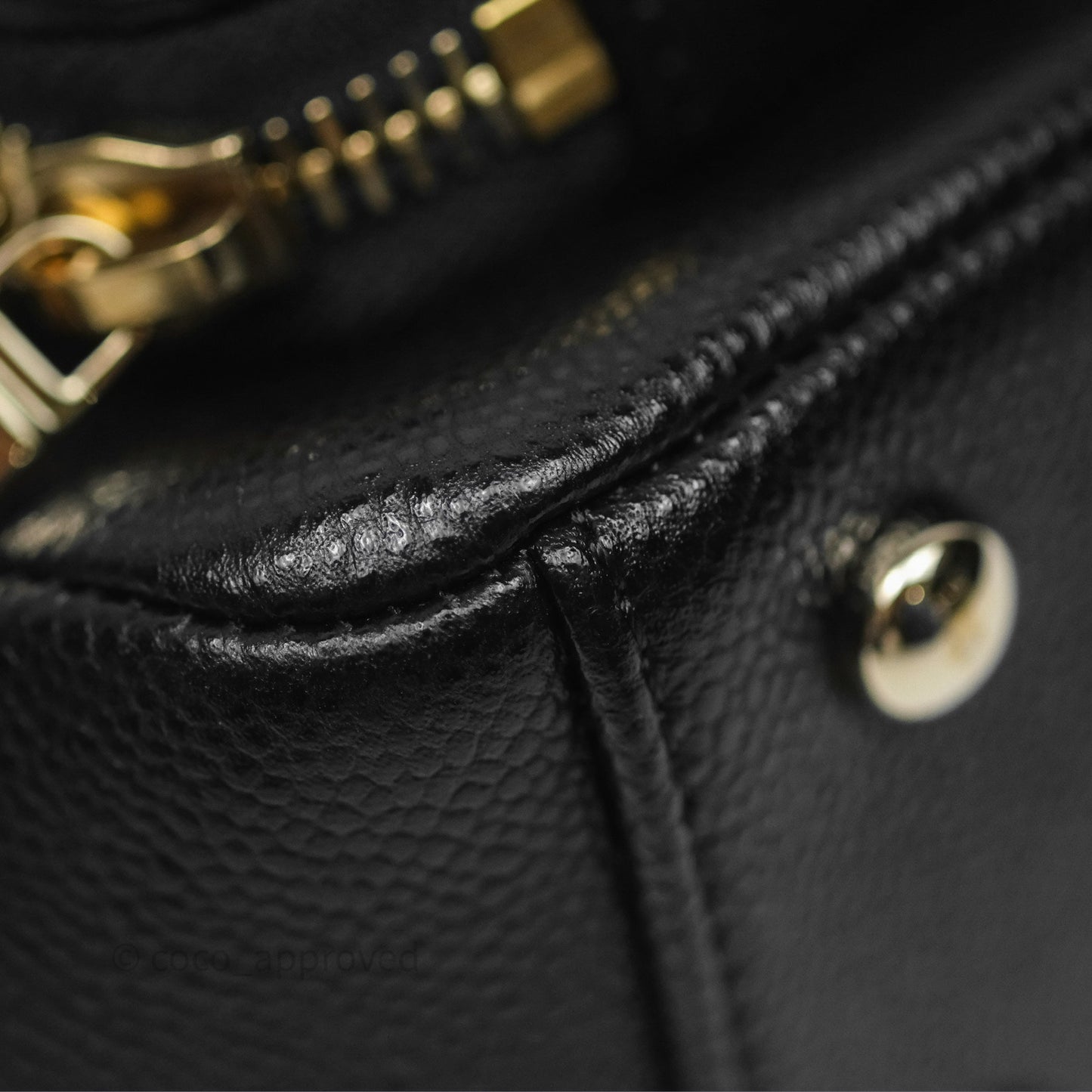 Chanel Quilted Small Business Affinity Flap Black Caviar Gold Hardware