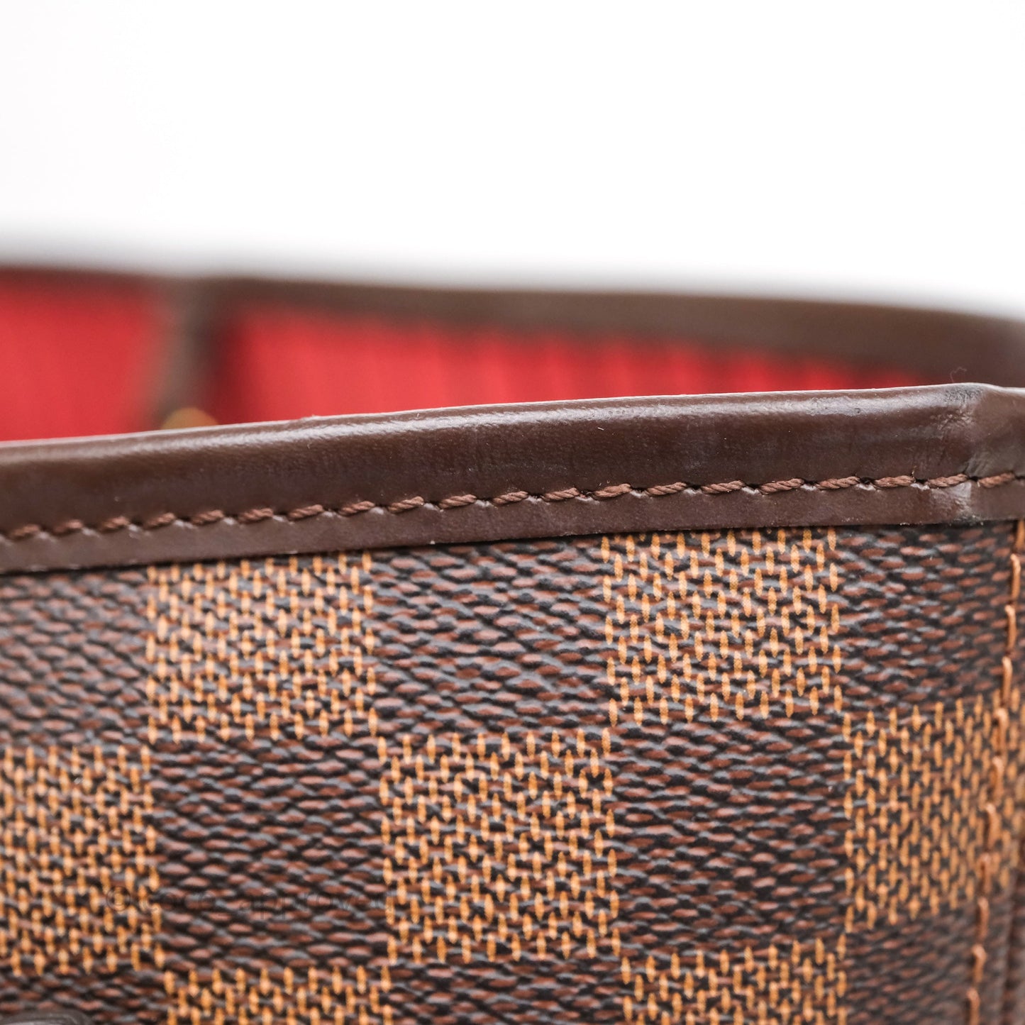 Louis Vuitton Neverfull MM Tote Bag Damier Ebene Canvas