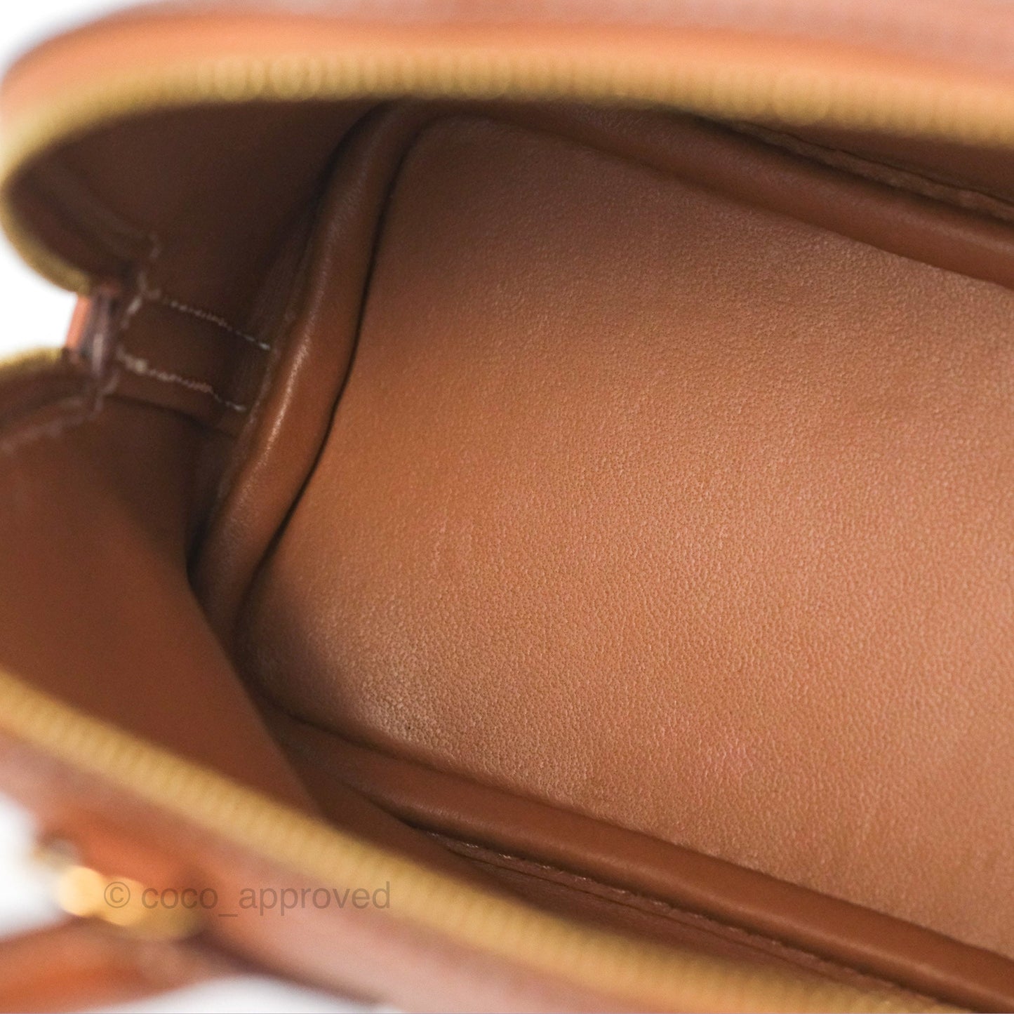 Hermès Bolide Mini 1923 Gold Evercolor Gold Hardware