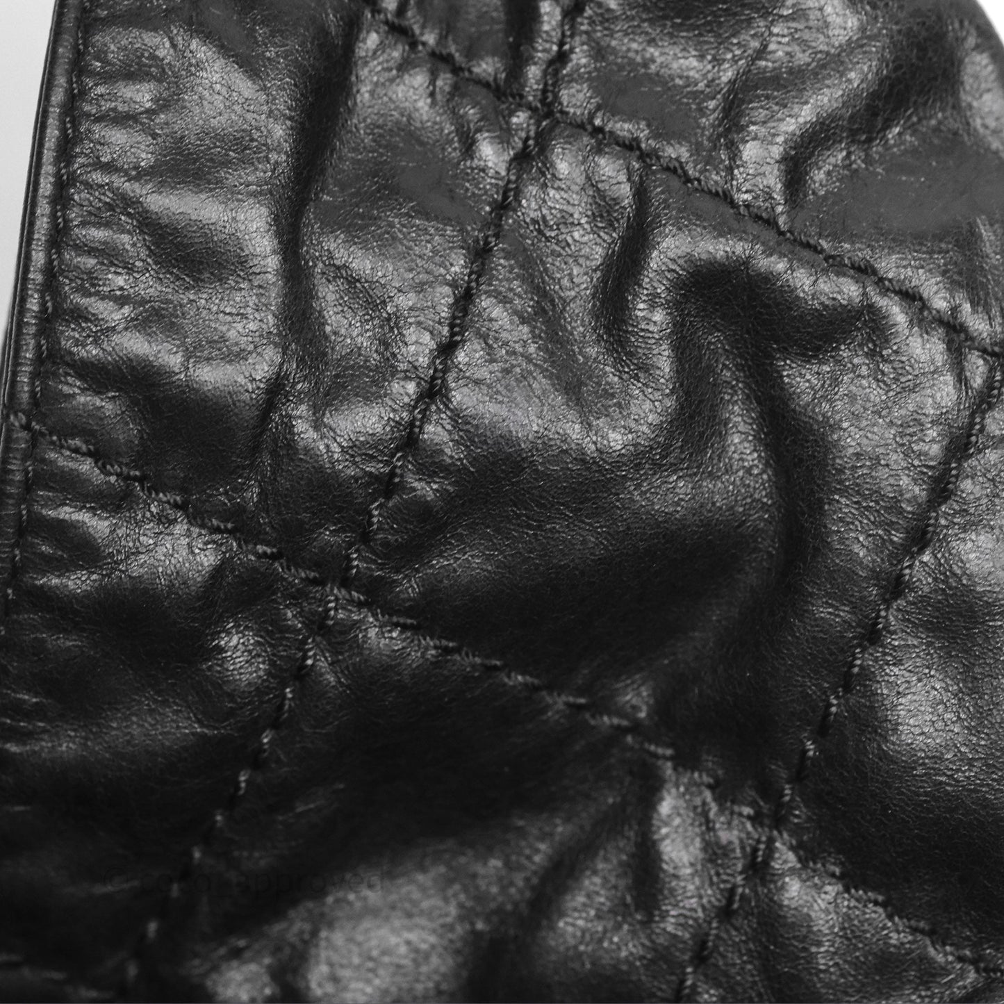 Chanel Quilted Coco Supple Hobo Black Aged Calfskin Ruthenium Hardware