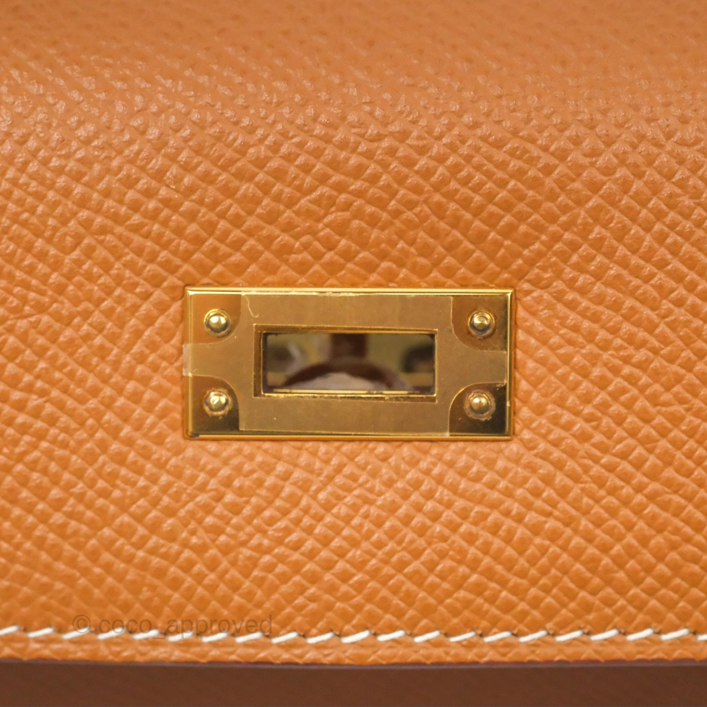 Hermès Kelly 25 Sellier Gold 37 Epsom Gold Hardware