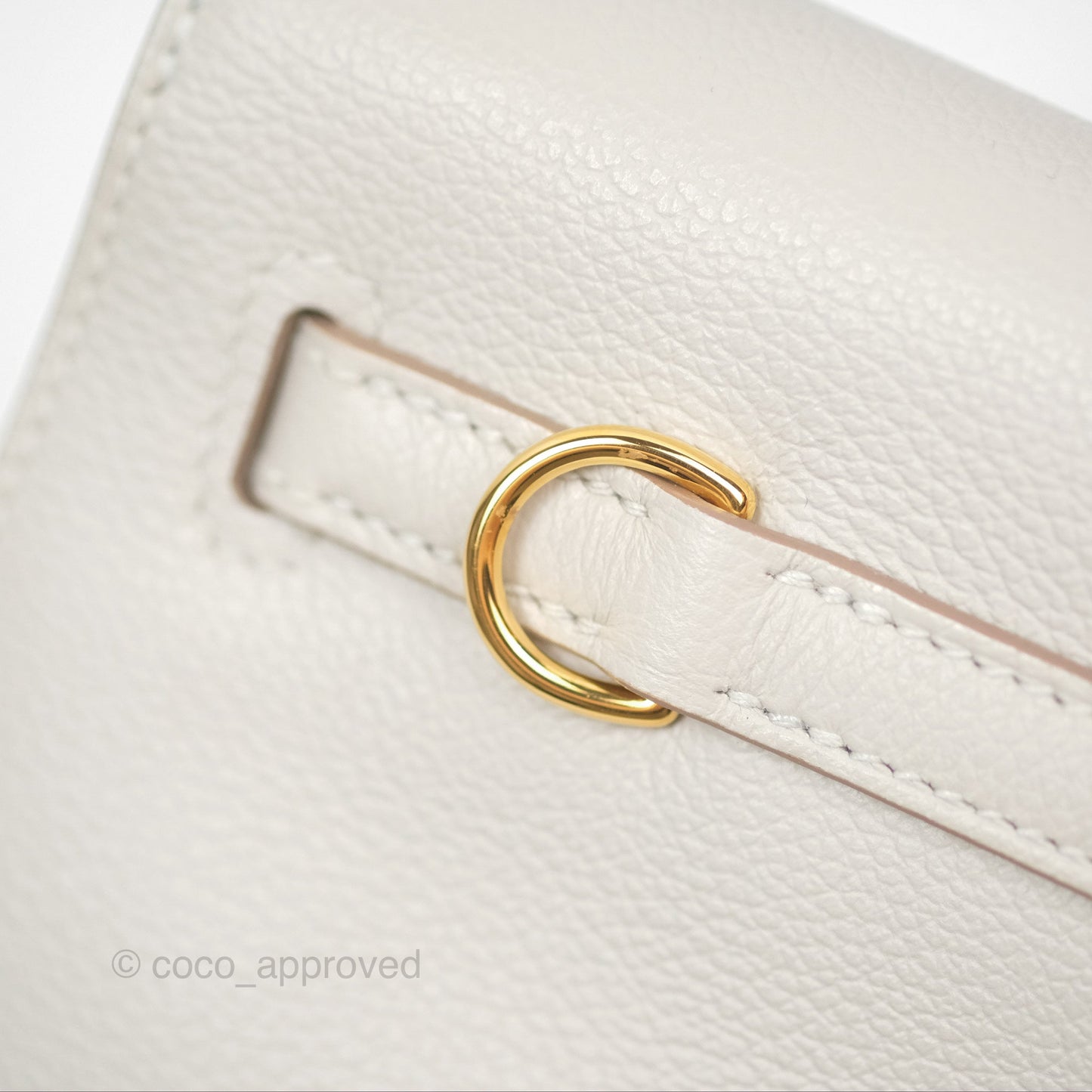 Hermès Kelly Danse II Bag Gris Perle 80 Evercolor Gold Hardware