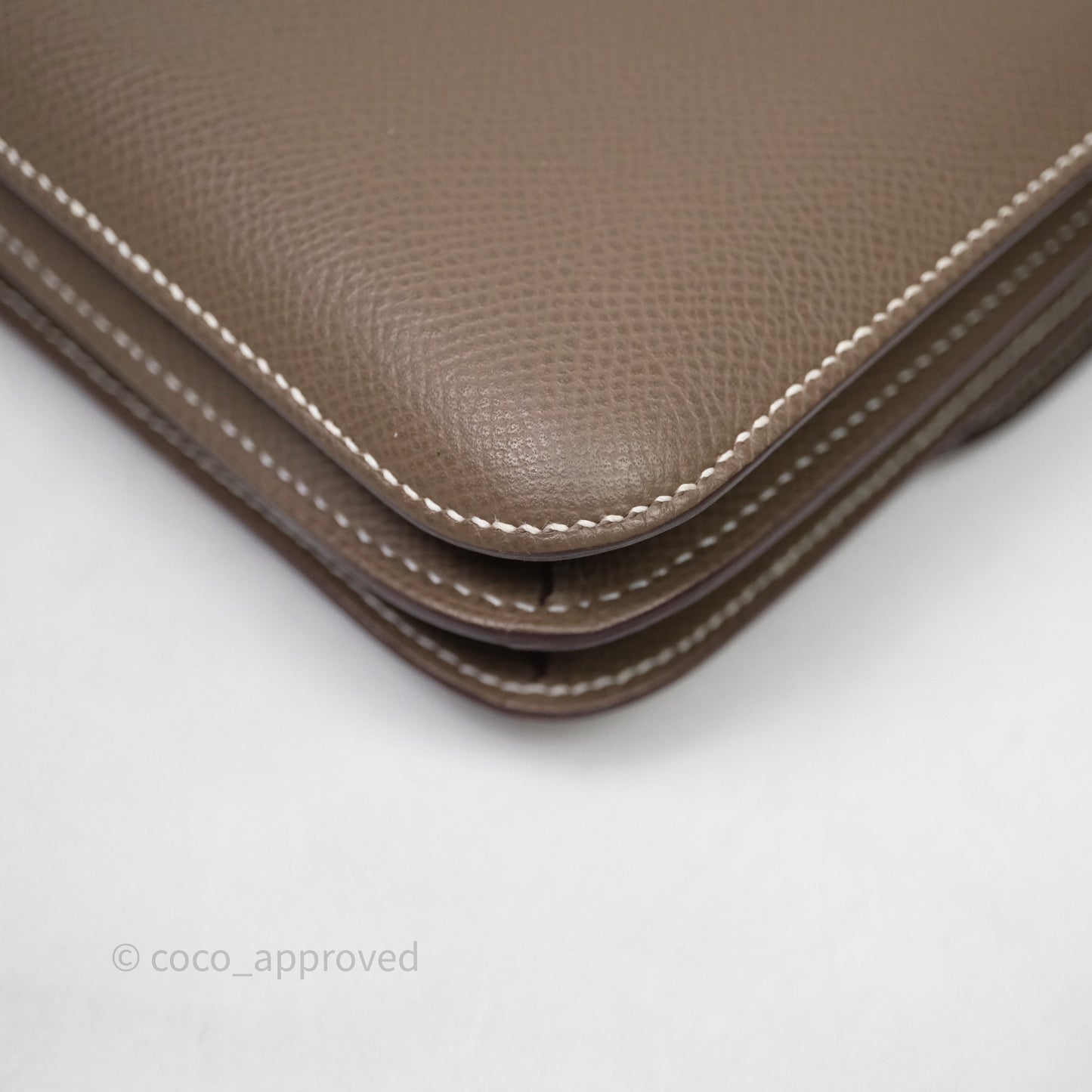 Hermès Constance Mini 18cm Etoupe Epsom Gold Hardware