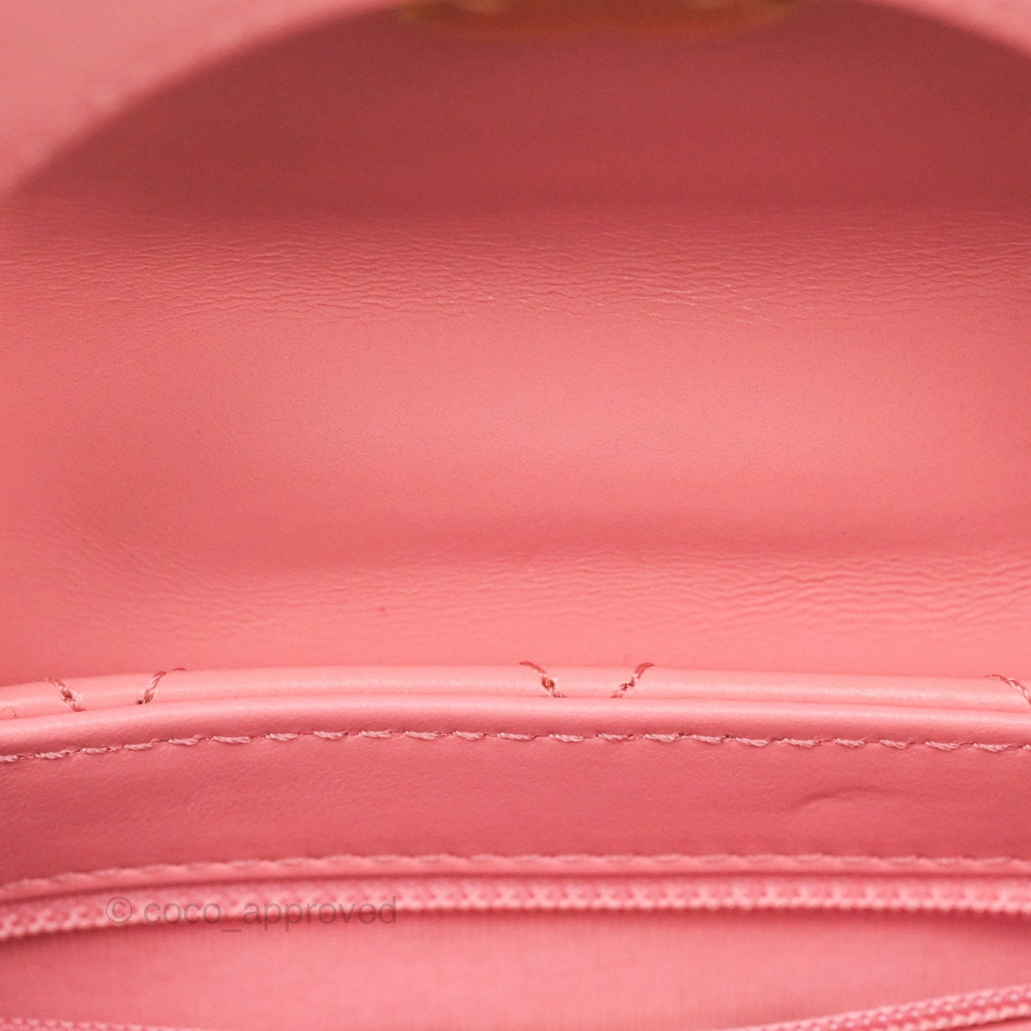 Chanel Kelly Bag Quilted Pink Shiny Calfskin Aged Gold Hardware