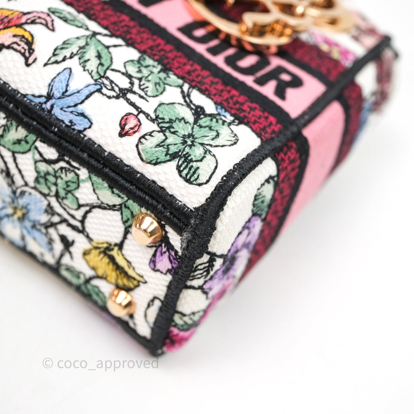 Christian Dior Mini Lady D-Lite Bag Florilegio Embroidered