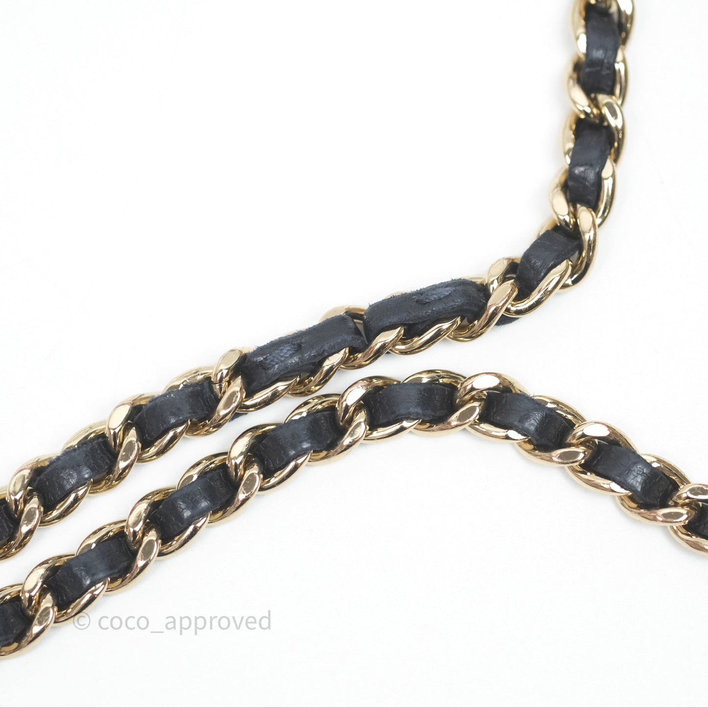 Chanel Trendy CC WOC Wallet On Chain Navy Lambskin Gold Hardware