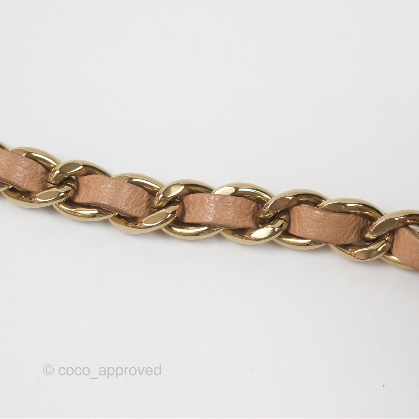 Chanel Trendy CC WOC Quilted Beige Lambskin Gold Hardware