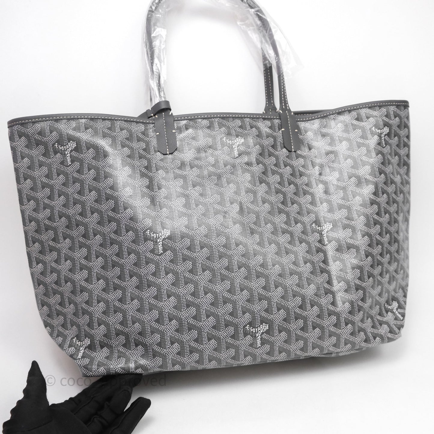 Goyard St Louis Tote PM Grey