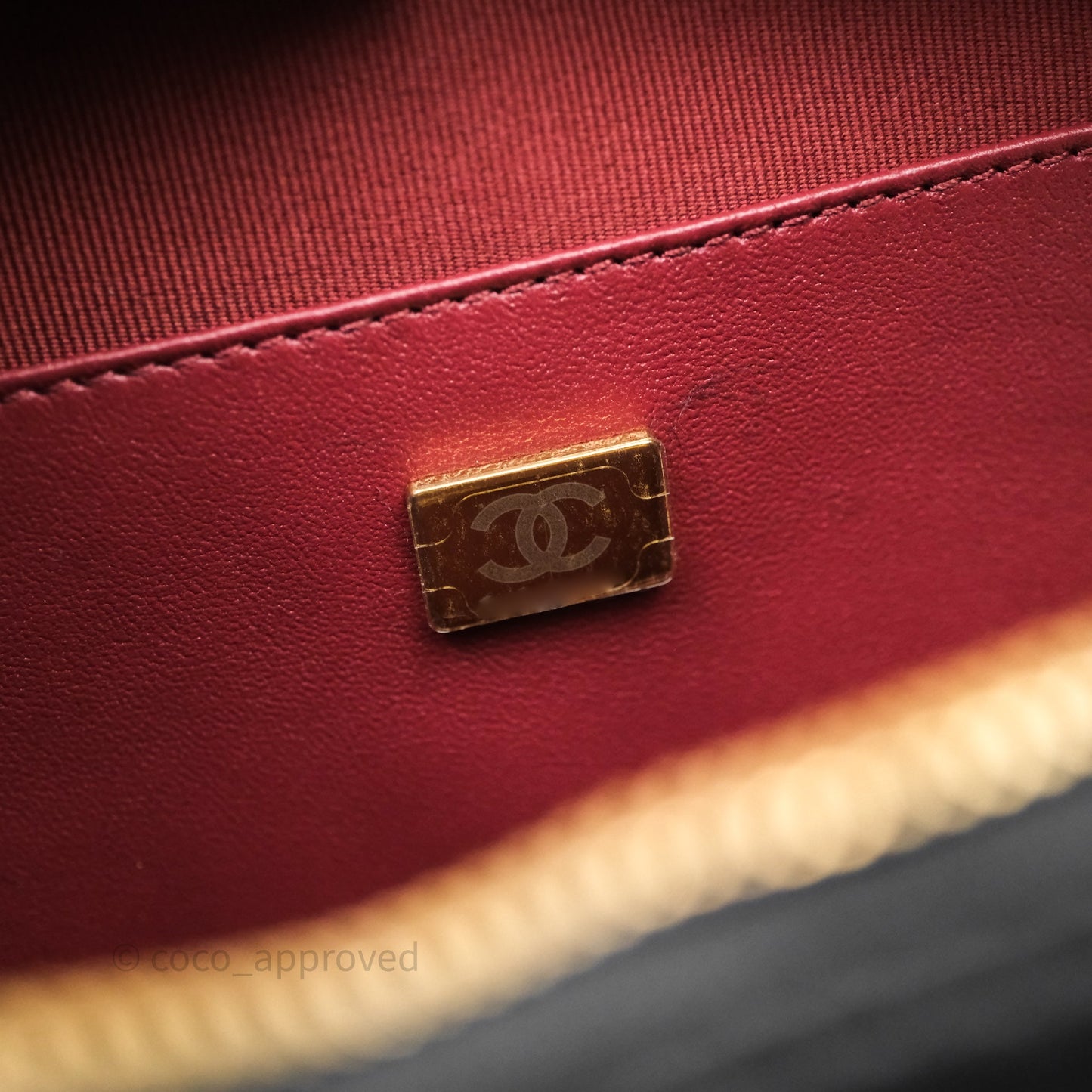Chanel Large Heart Bag Black Lambskin Gold Hardware 22S