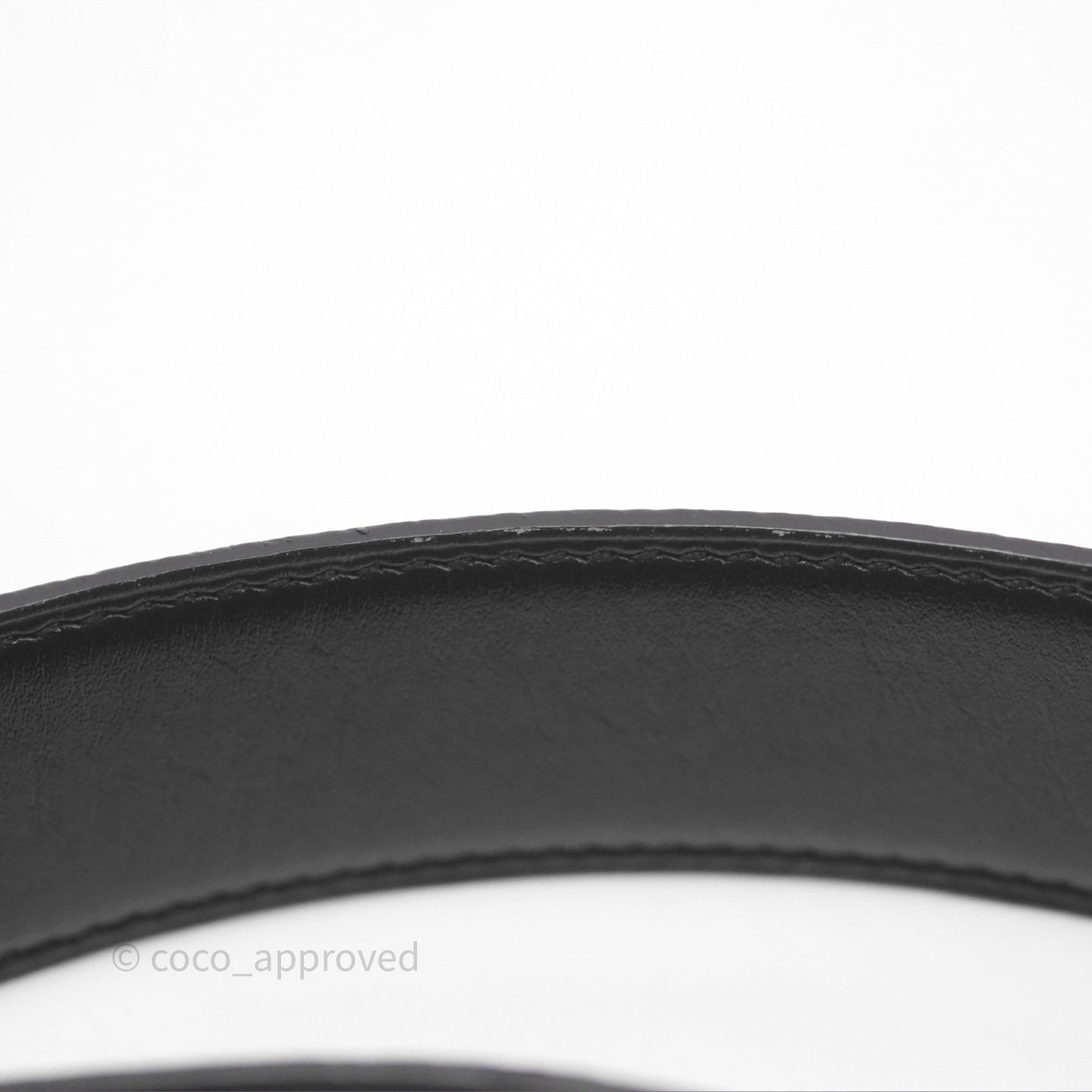 Hermès H Belt Buckle & Reversible Strap 32mm Etoupe/ Noir Palladium Hardware
