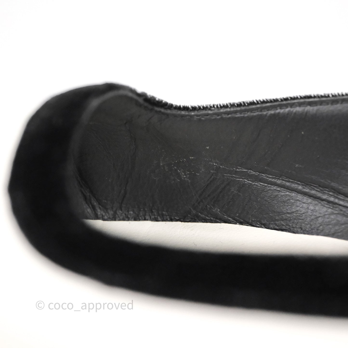 Chanel Mary Janes Flats White/Black Size 39.5