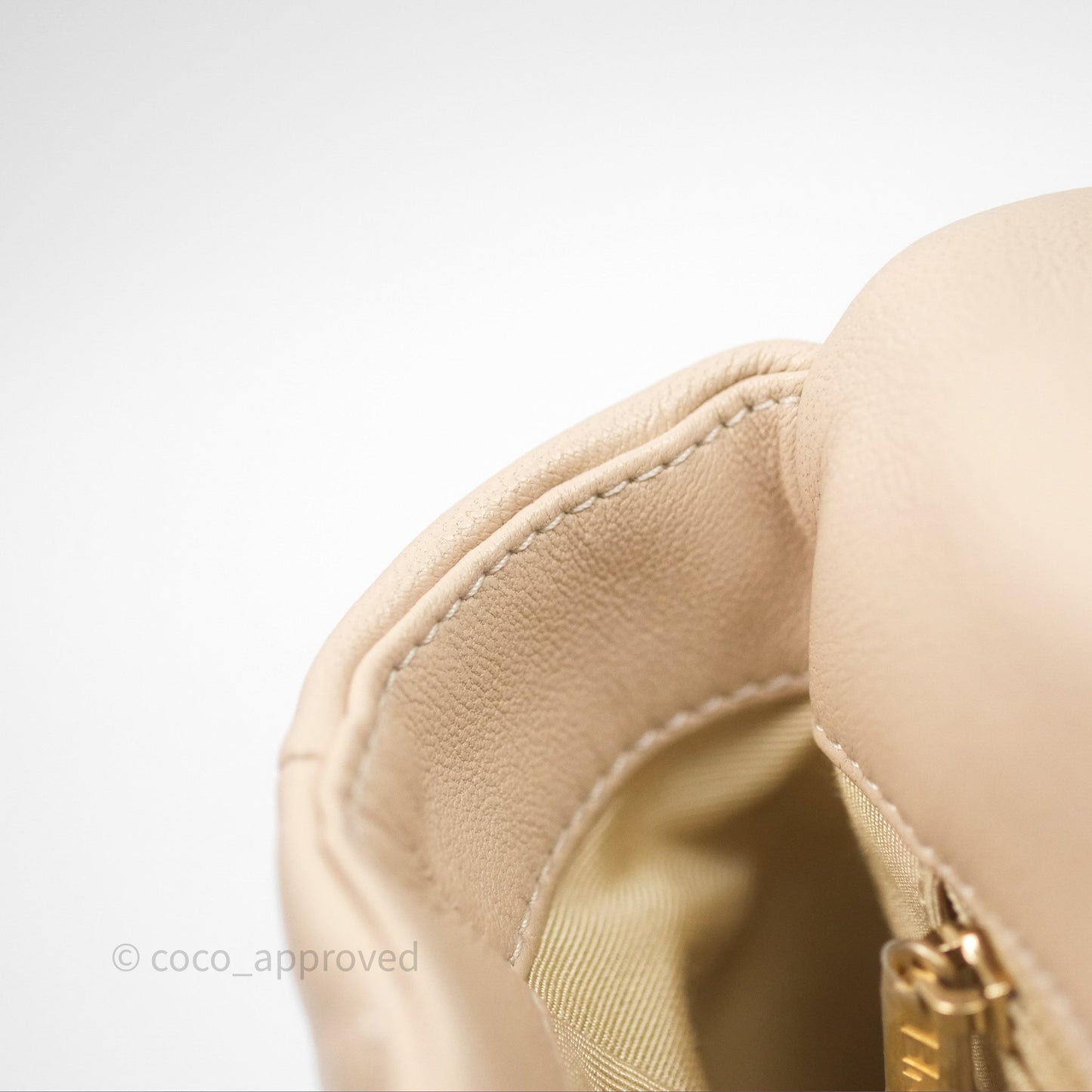 Chanel 19 Small Beige Mixed Hardware