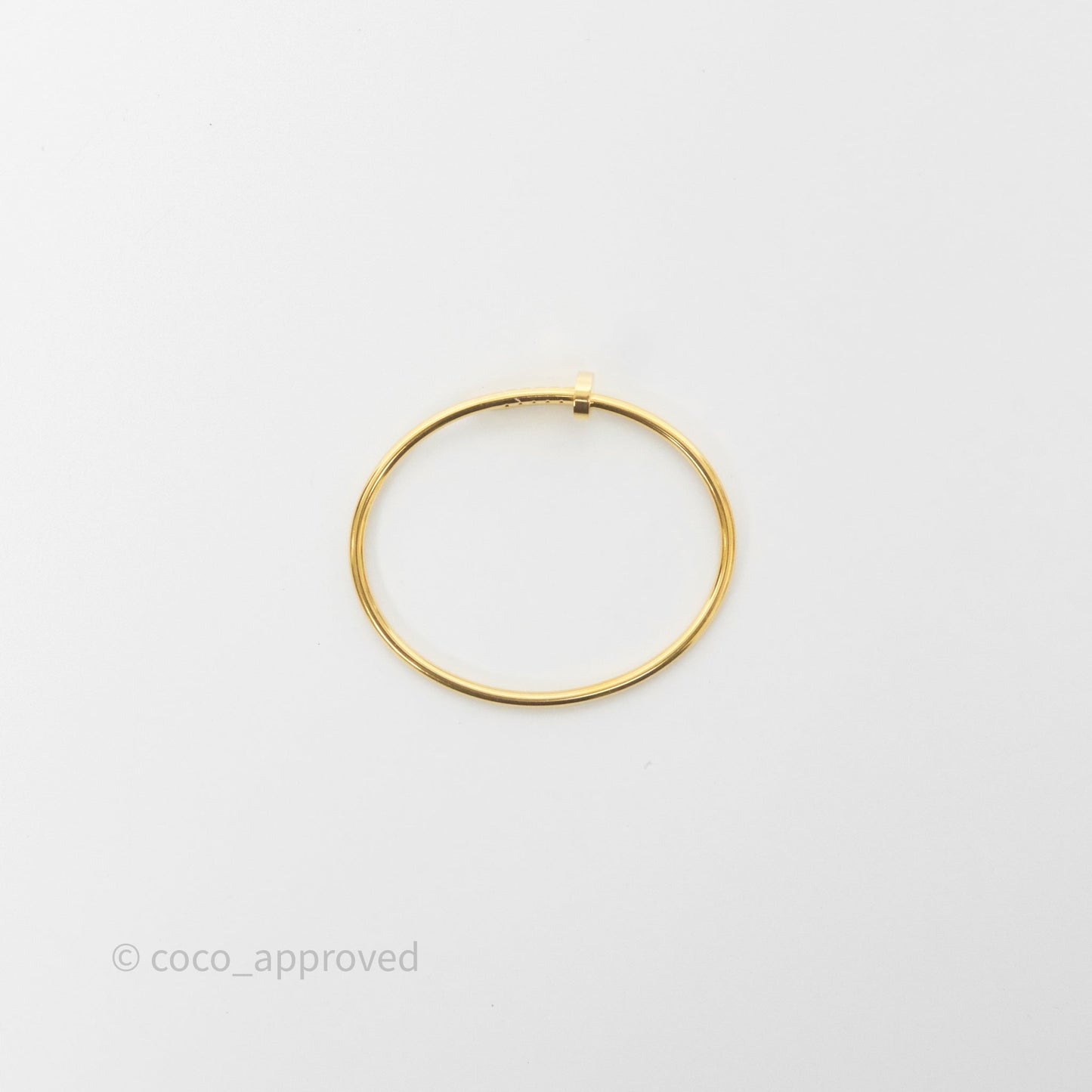Cartier Small Juste Un Clou Bracelet Yellow Gold