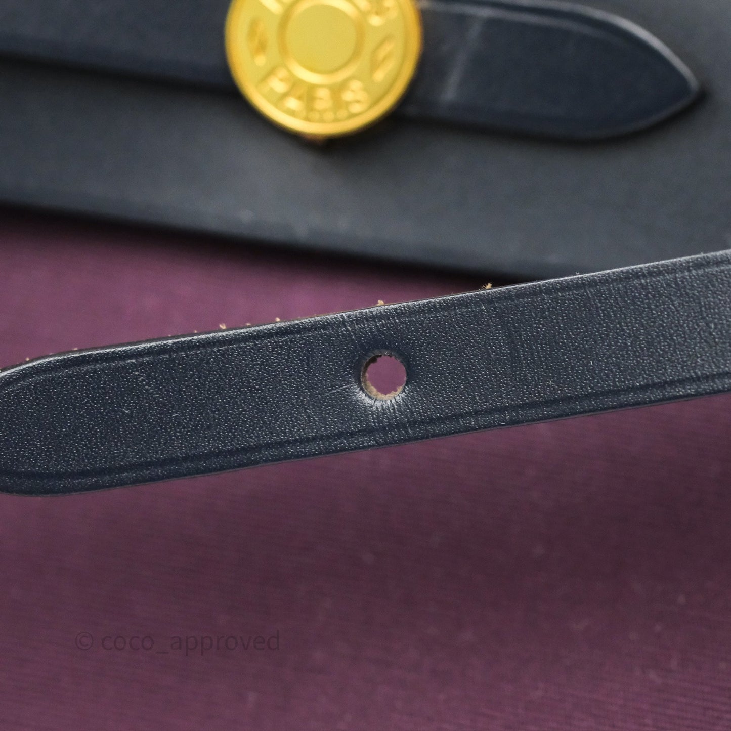 Hermès Herbag Zip 31 Retourne Cassis Bleu Indigo
