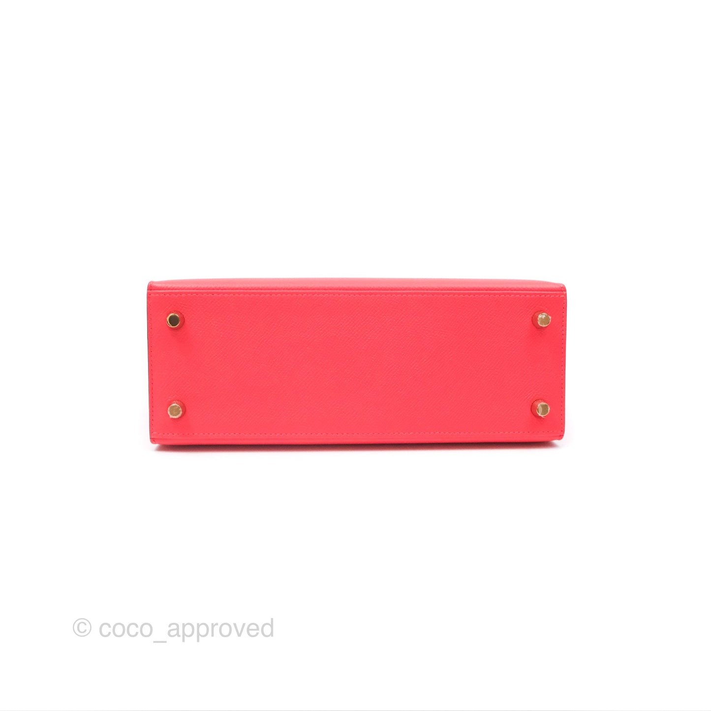 Hermès Kelly 25 Sellier Rose Jaipur Epsom Gold Hardware