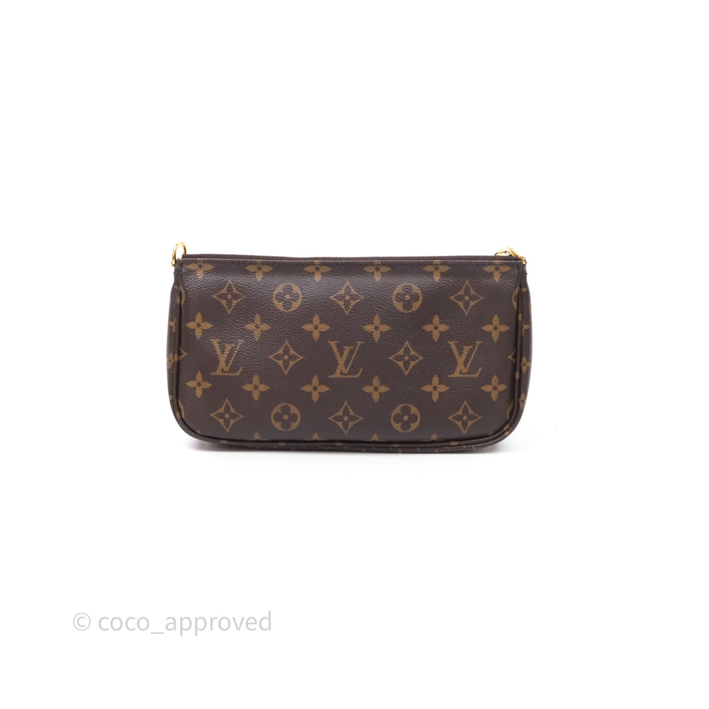 Louis Vuitton Multi Pochette Accessories Pink Monogram Canvas