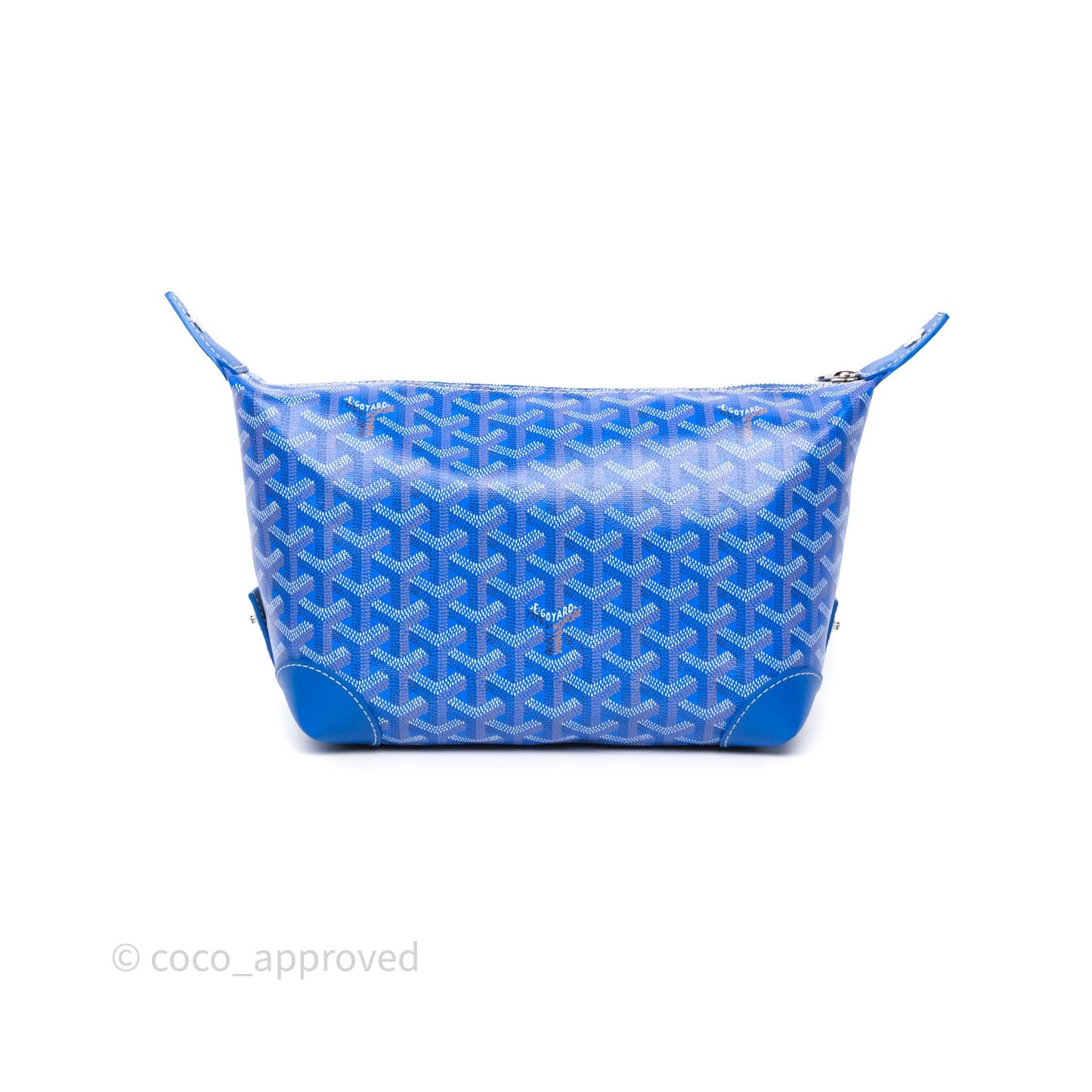 Goyard Bowling 25 Toiletry Bag Sky Blue