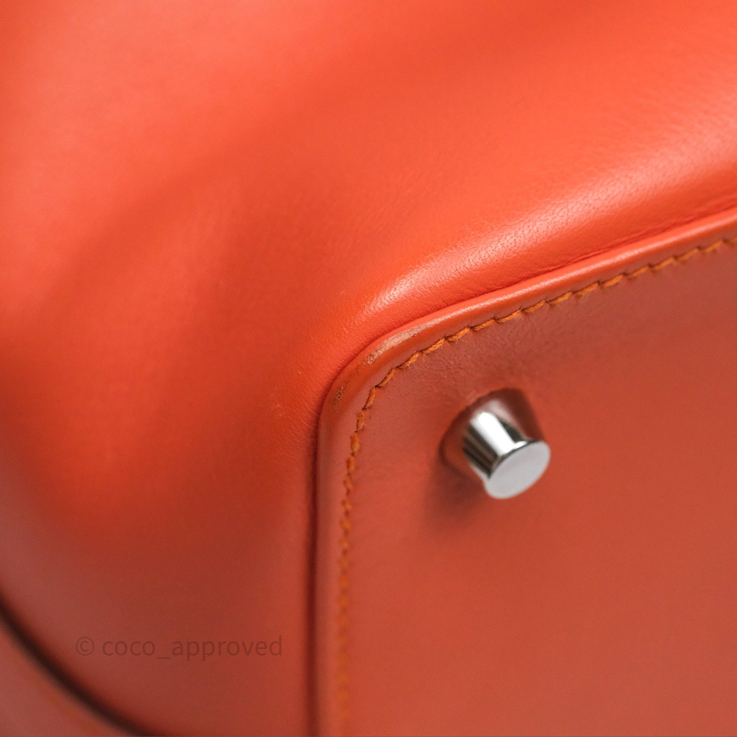 Hermès ToolBox 20 Mangue 9Z Evercolor Palladium Hardware