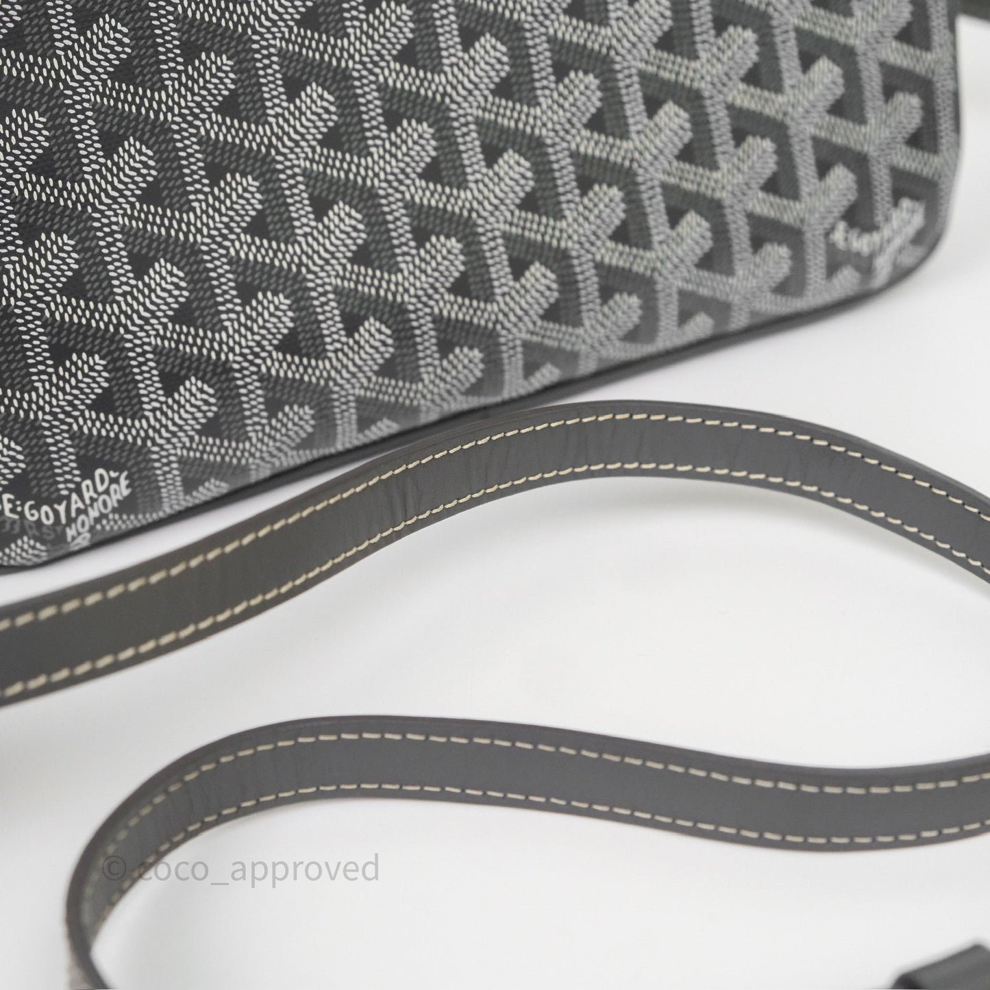 Goyard Cap-Vert PM Bag Grey Goyardine