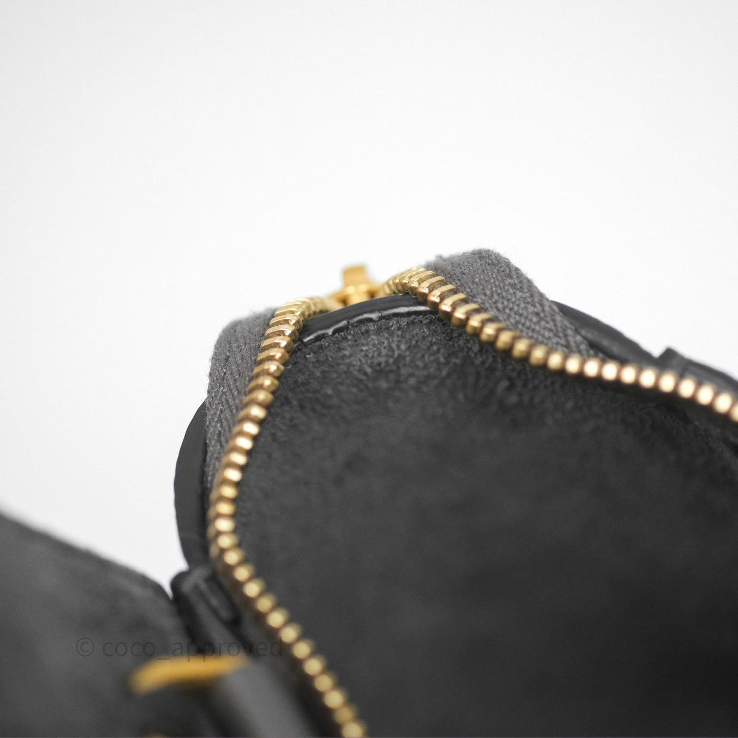 Celine Pico Belt Bag Grey Grained Calfskin Gold Hardware