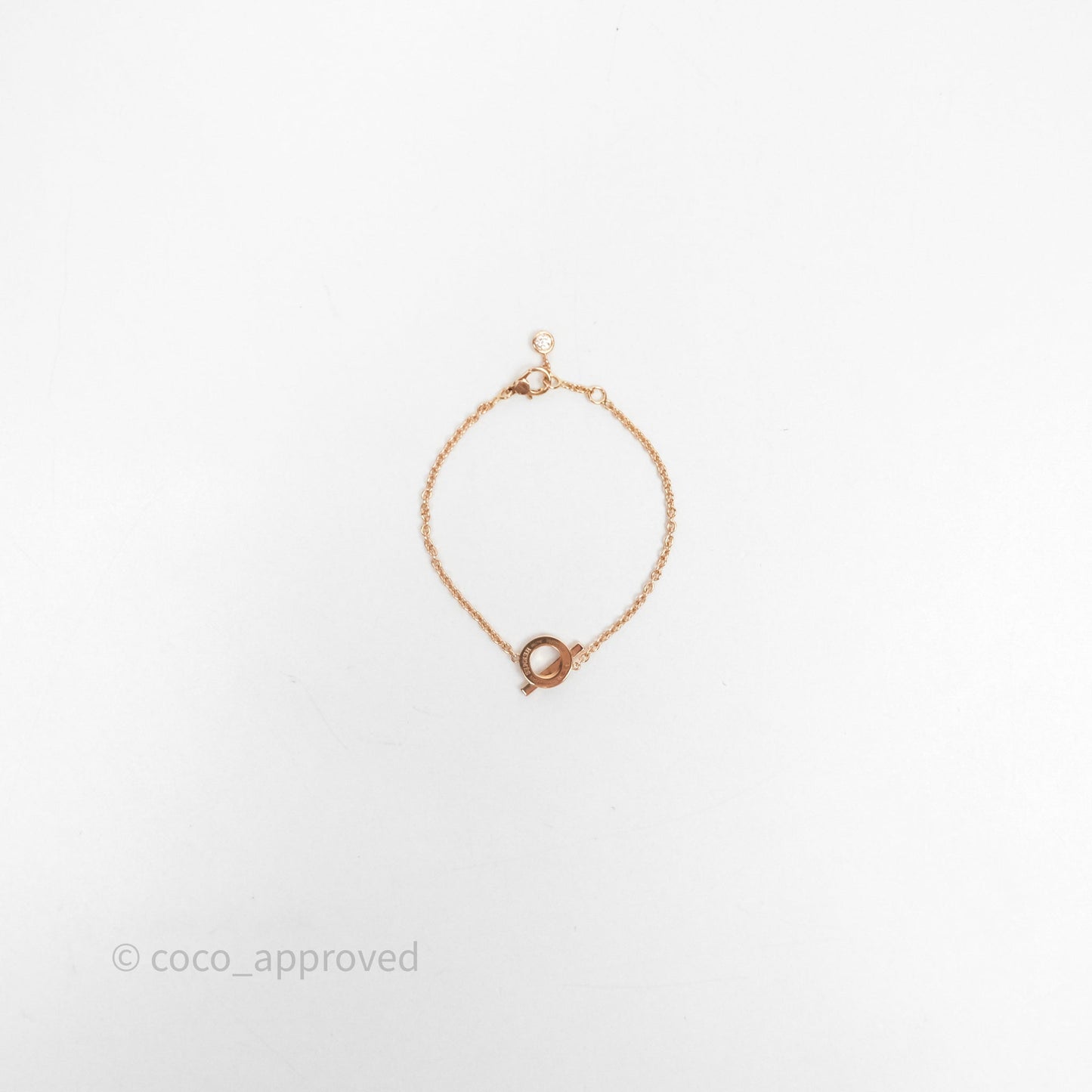 Hermès Finesse Bracelet Rose Gold