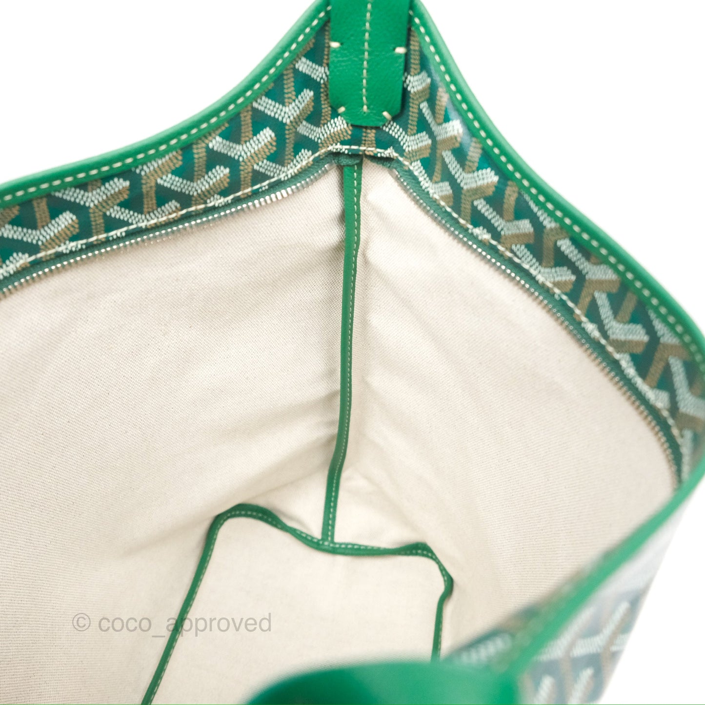 Goyard Bohème Hobo Bag Green Goyardine Canvas
