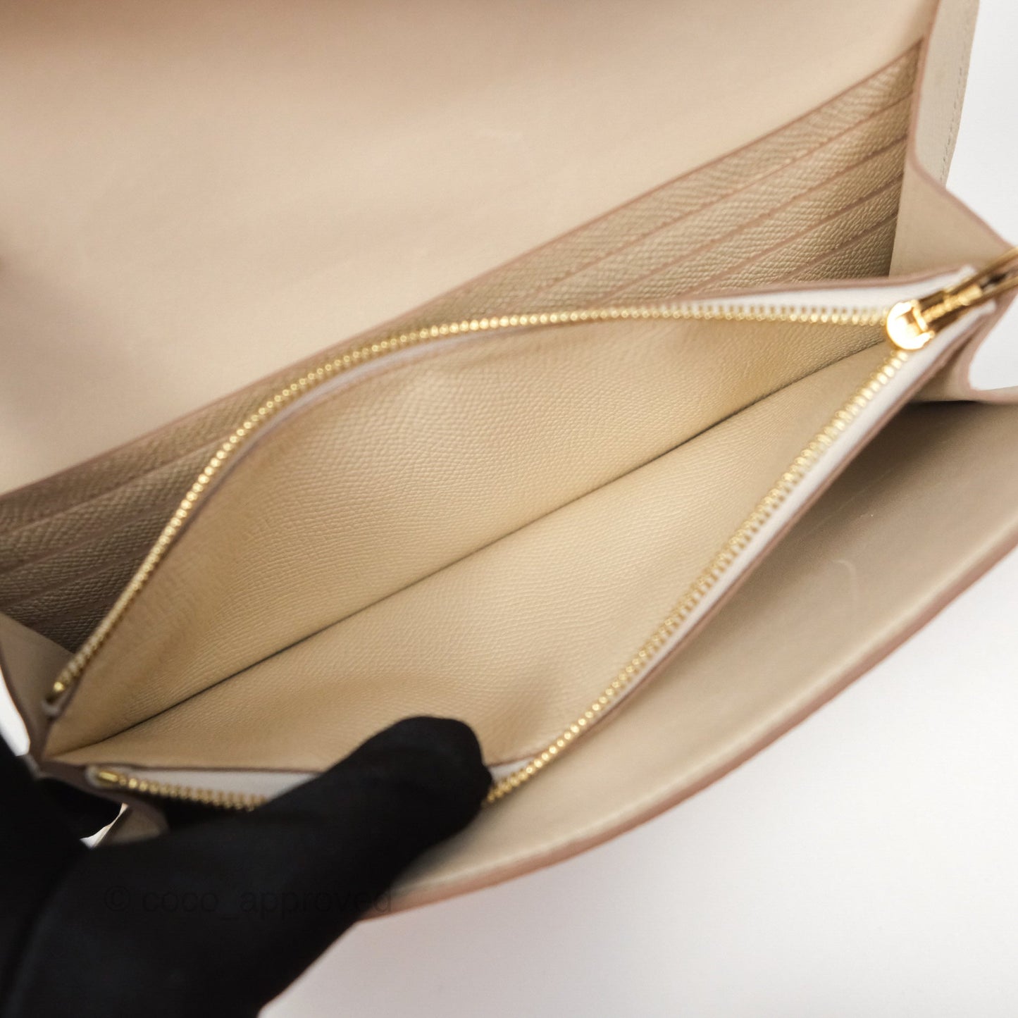 Hermès Constance Long To Go Wallet Craie 10 Epsom Gold Hardware